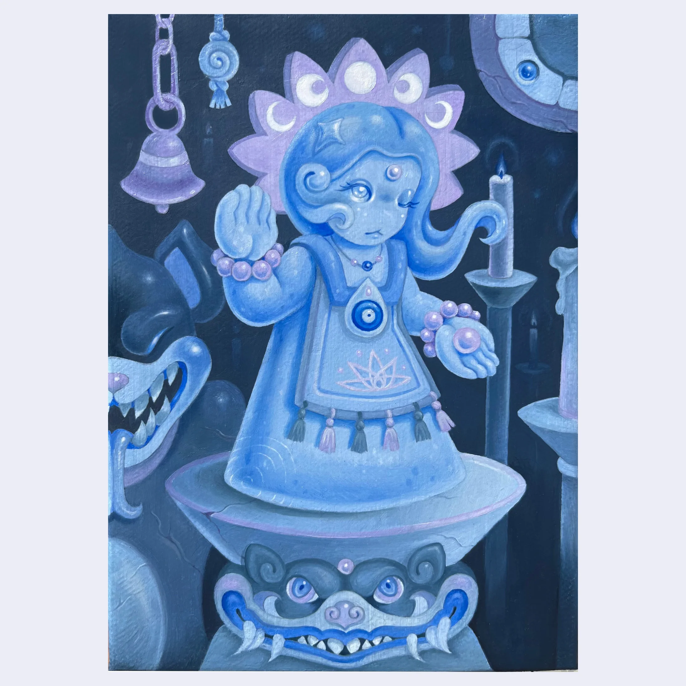 5x7 (2025) - #18 - Angela Ramones - "Fates Bend, Fortunes Mend"