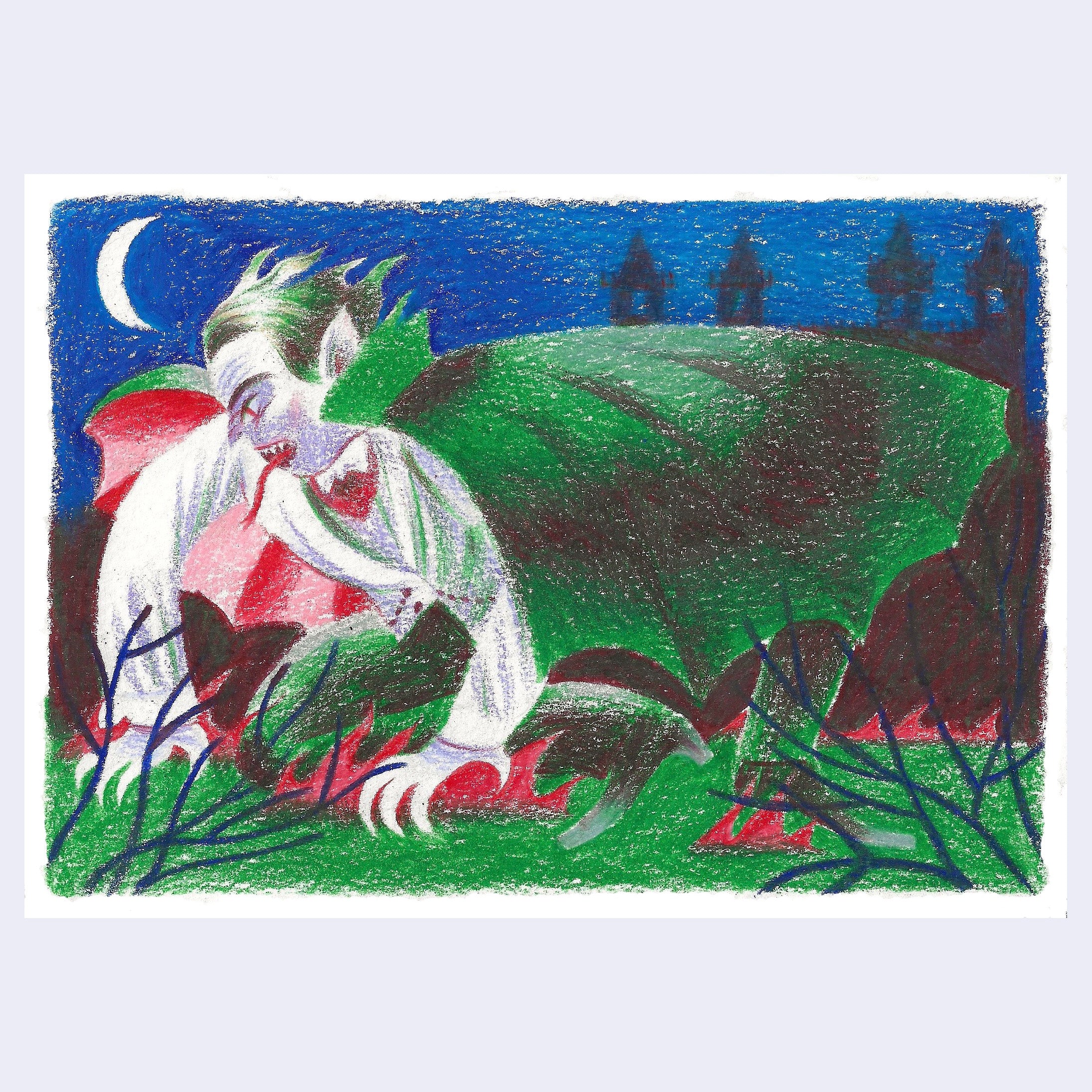 5x7 (2025) - #75 - Maya Ruiz - "Vampire"