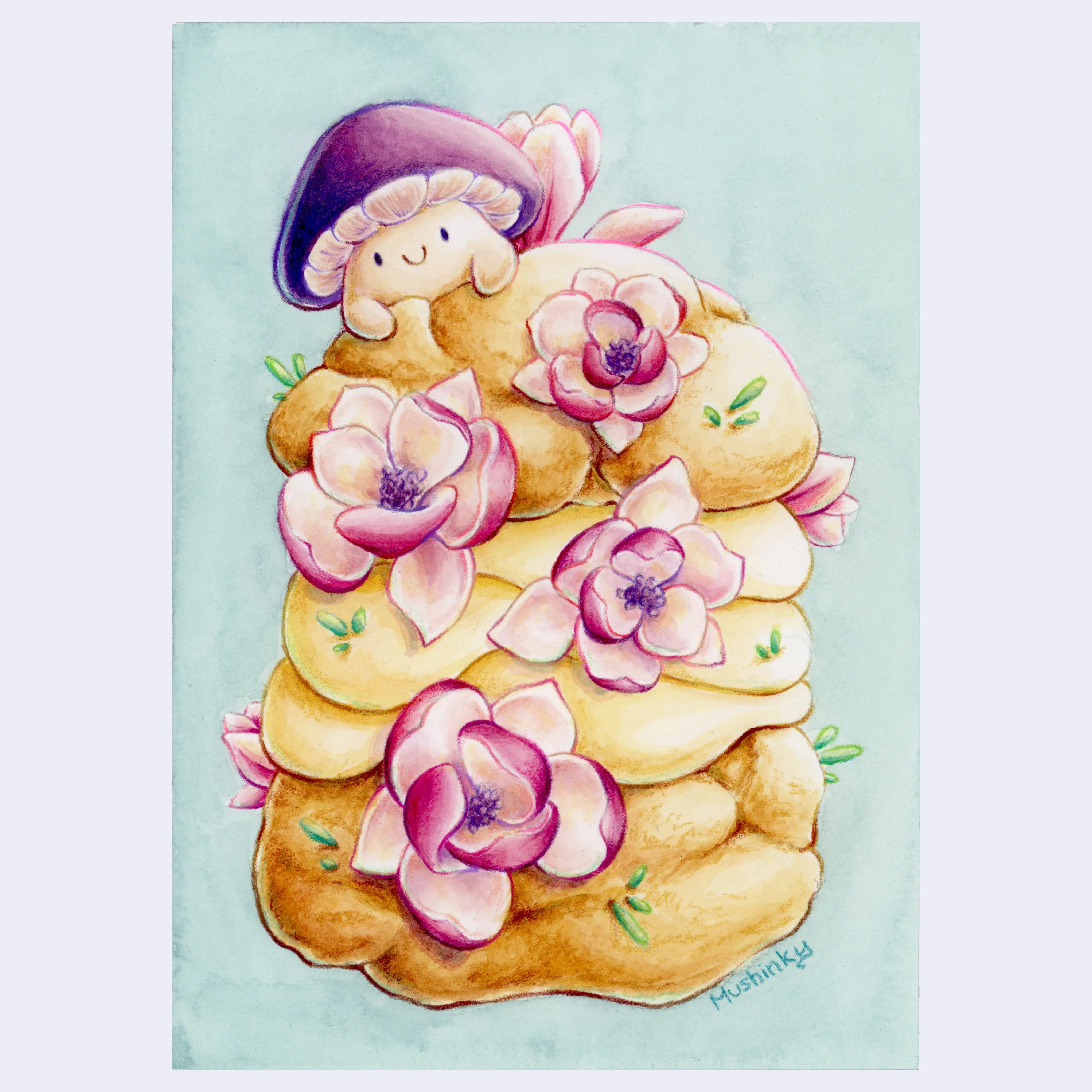 5x7 (2025) - #45 - Mushinky - "Dreamy Creamy"