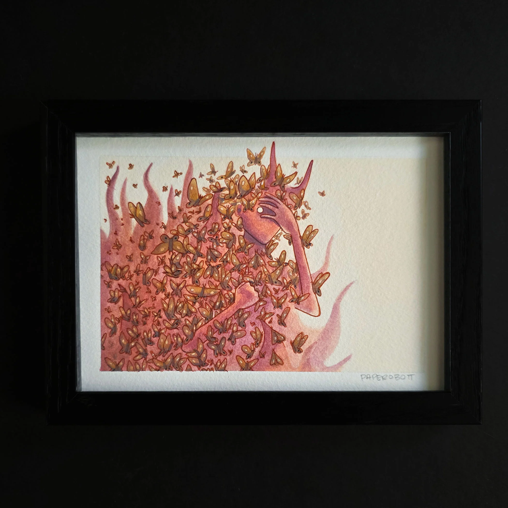 5x7 (2025) - #28 - Paperobott - "A Beautiful Darkness"