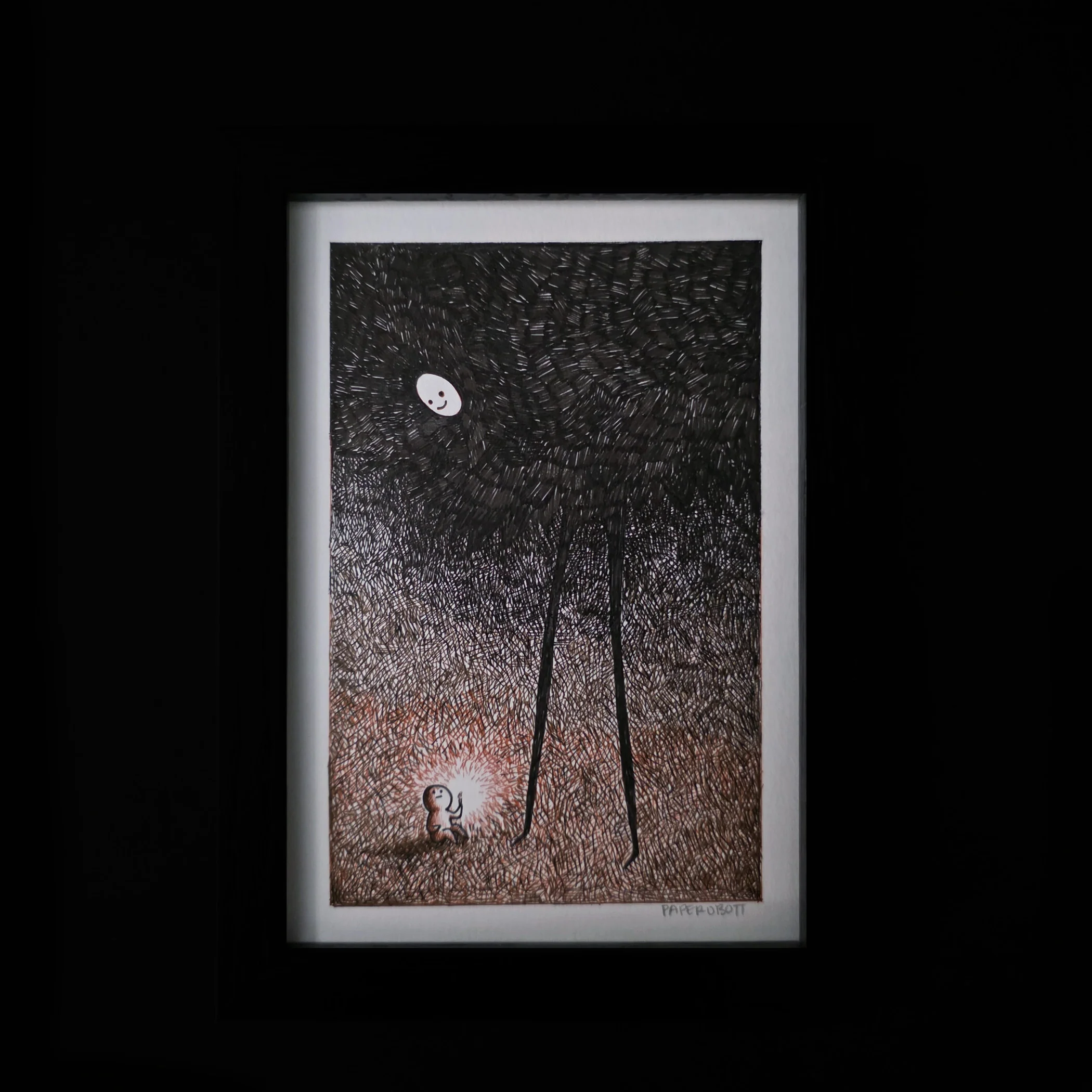 5x7 (2025) - #27 - Paperobott - "Last Bit of Light"