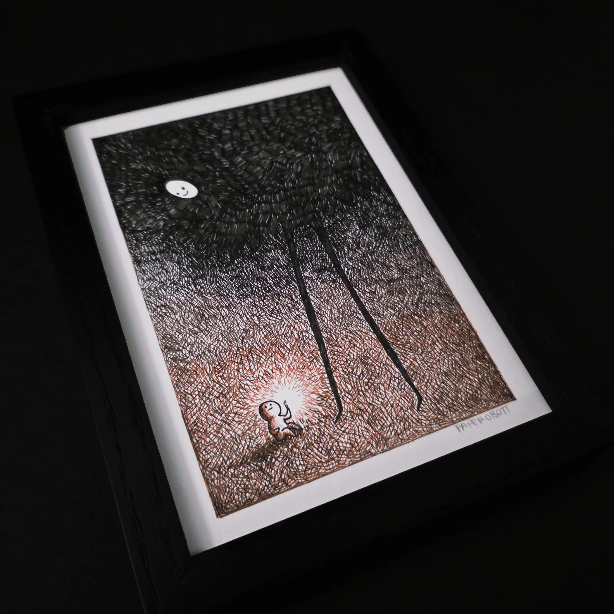 5x7 (2025) - #27 - Paperobott - "Last Bit of Light" - Image 2