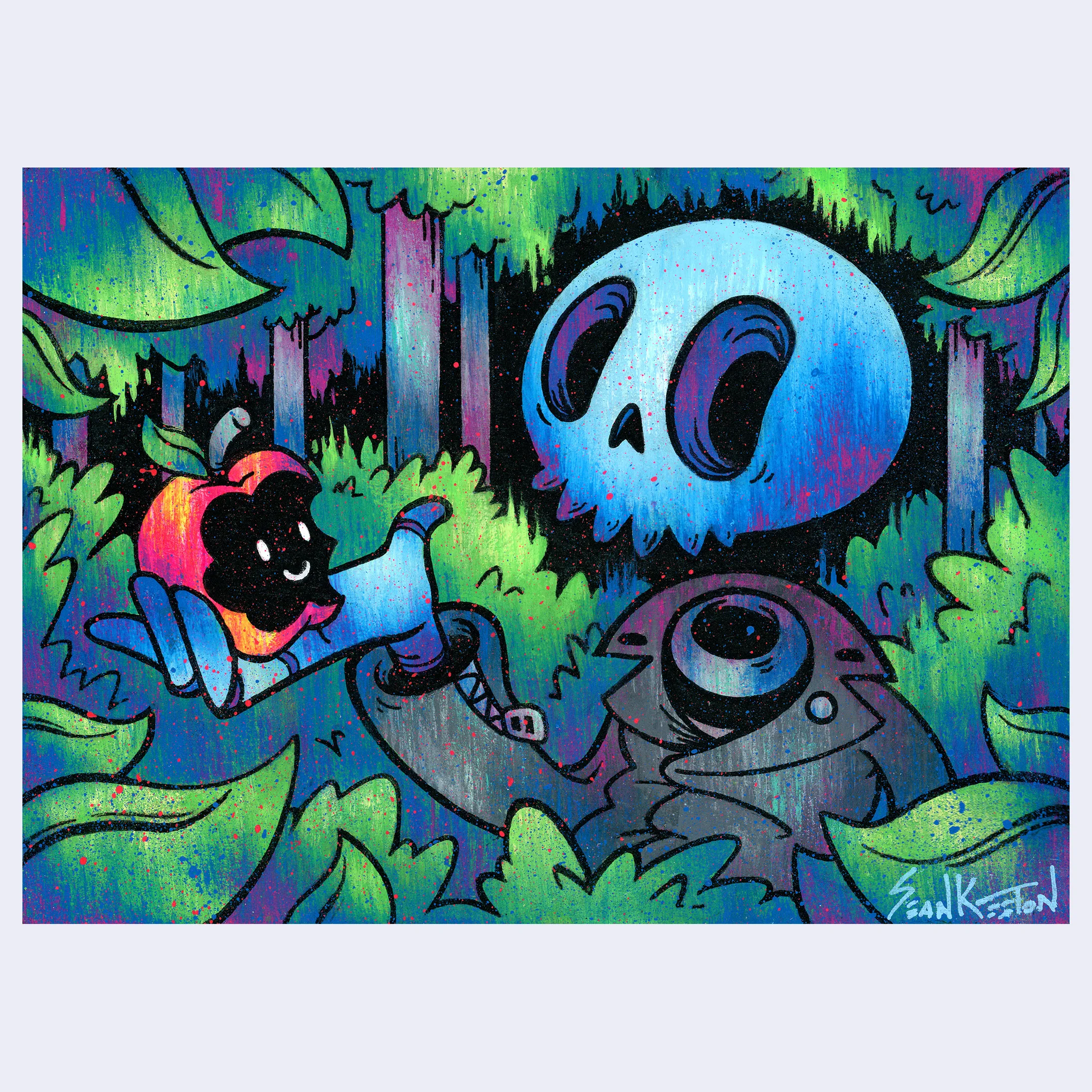 5x7 (2025) - #29 - Sean Keeton - "Fruit of the Forgotten"