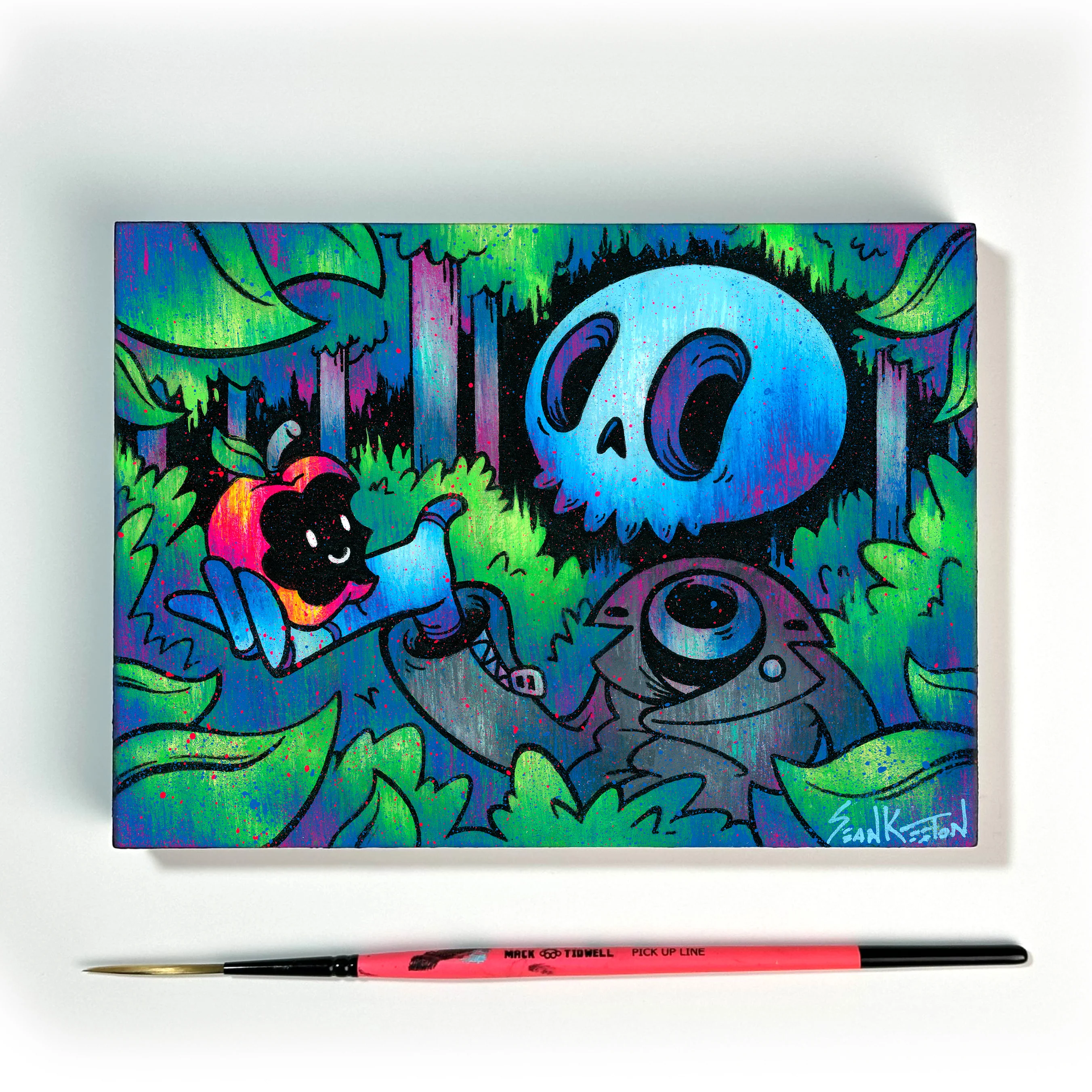 5x7 (2025) - #29 - Sean Keeton - "Fruit of the Forgotten" - Image 2