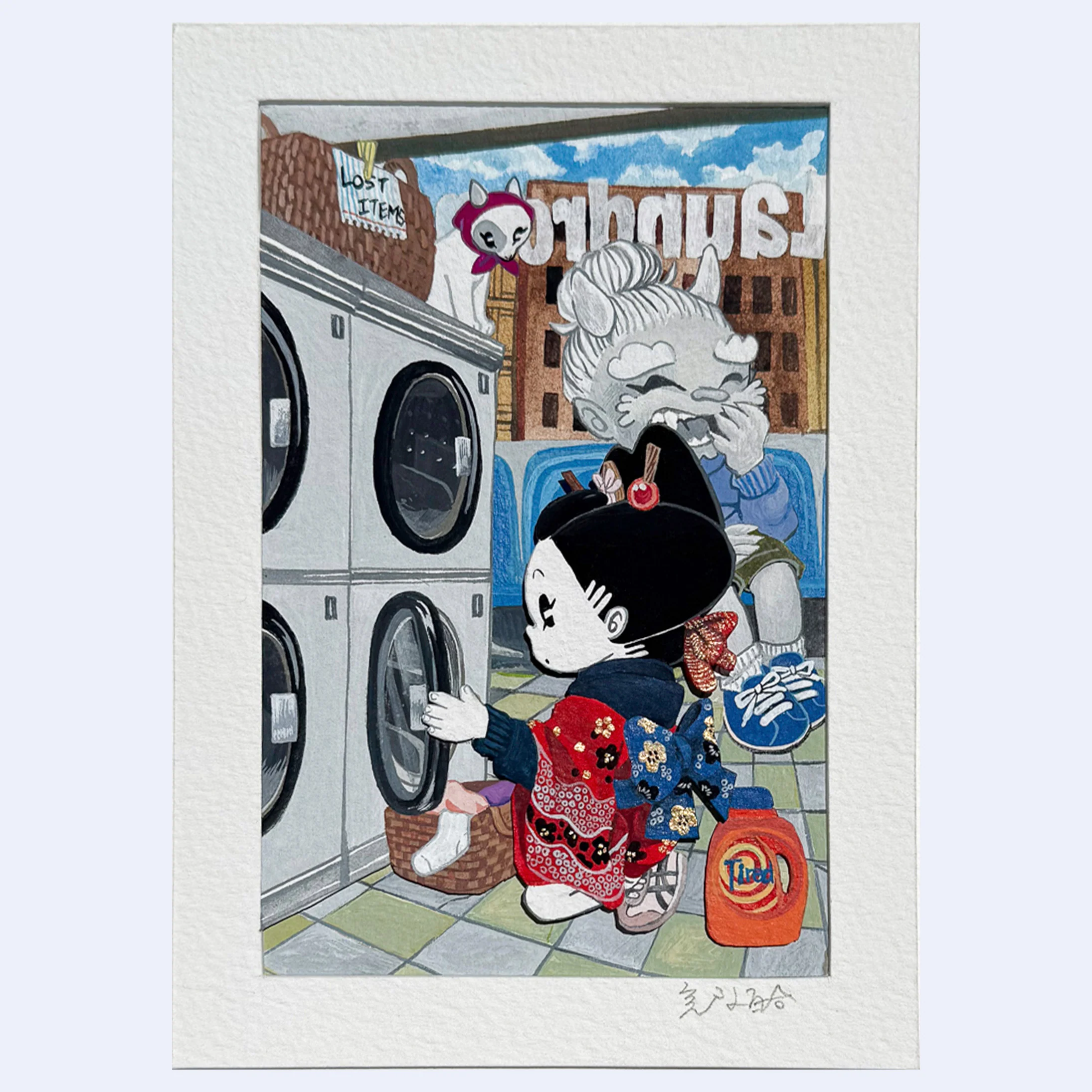 5x7 (2025) - #40 - Shishidomia - "Laundromat"