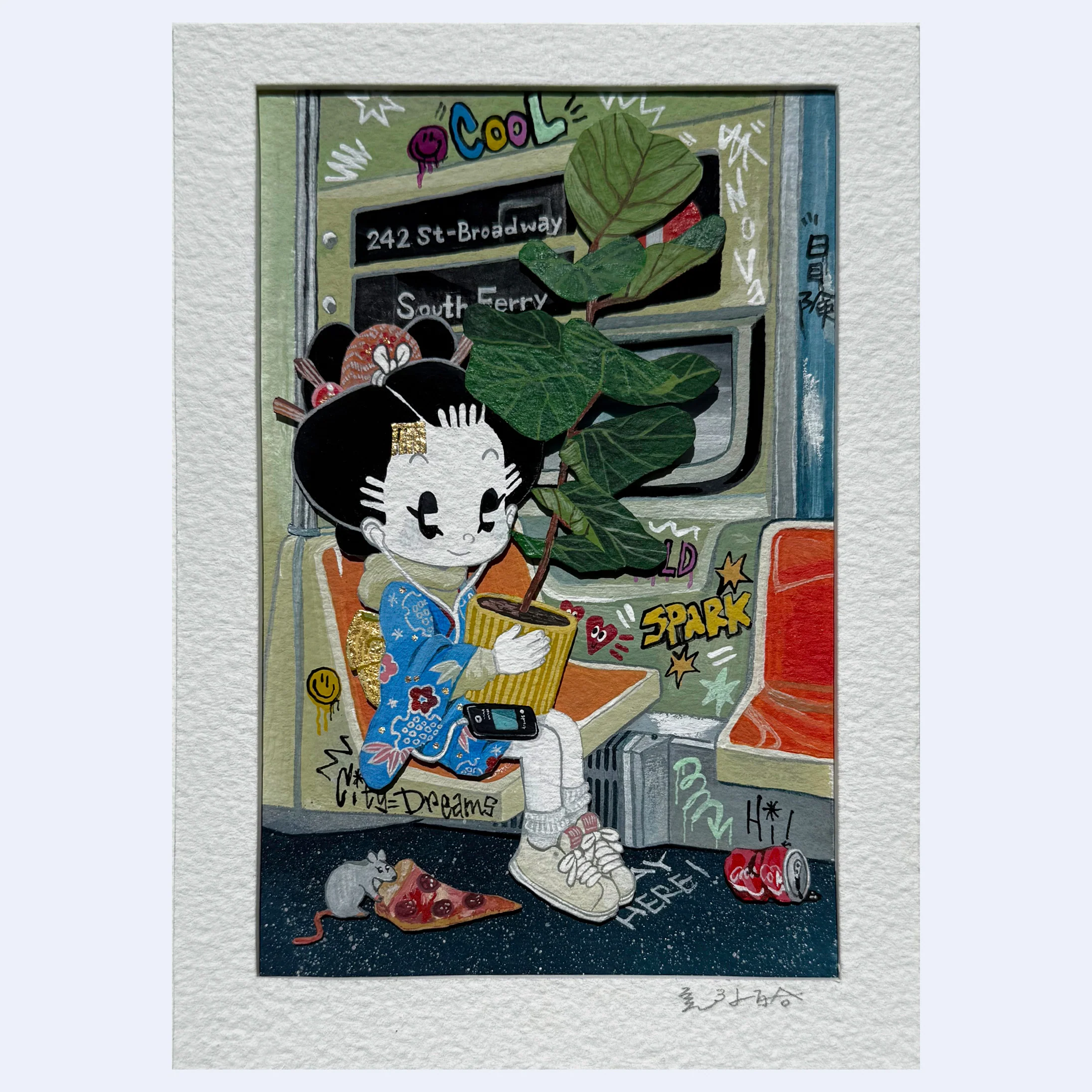 5x7 (2025) - #38 - Shishidomia - "Subway Stories"