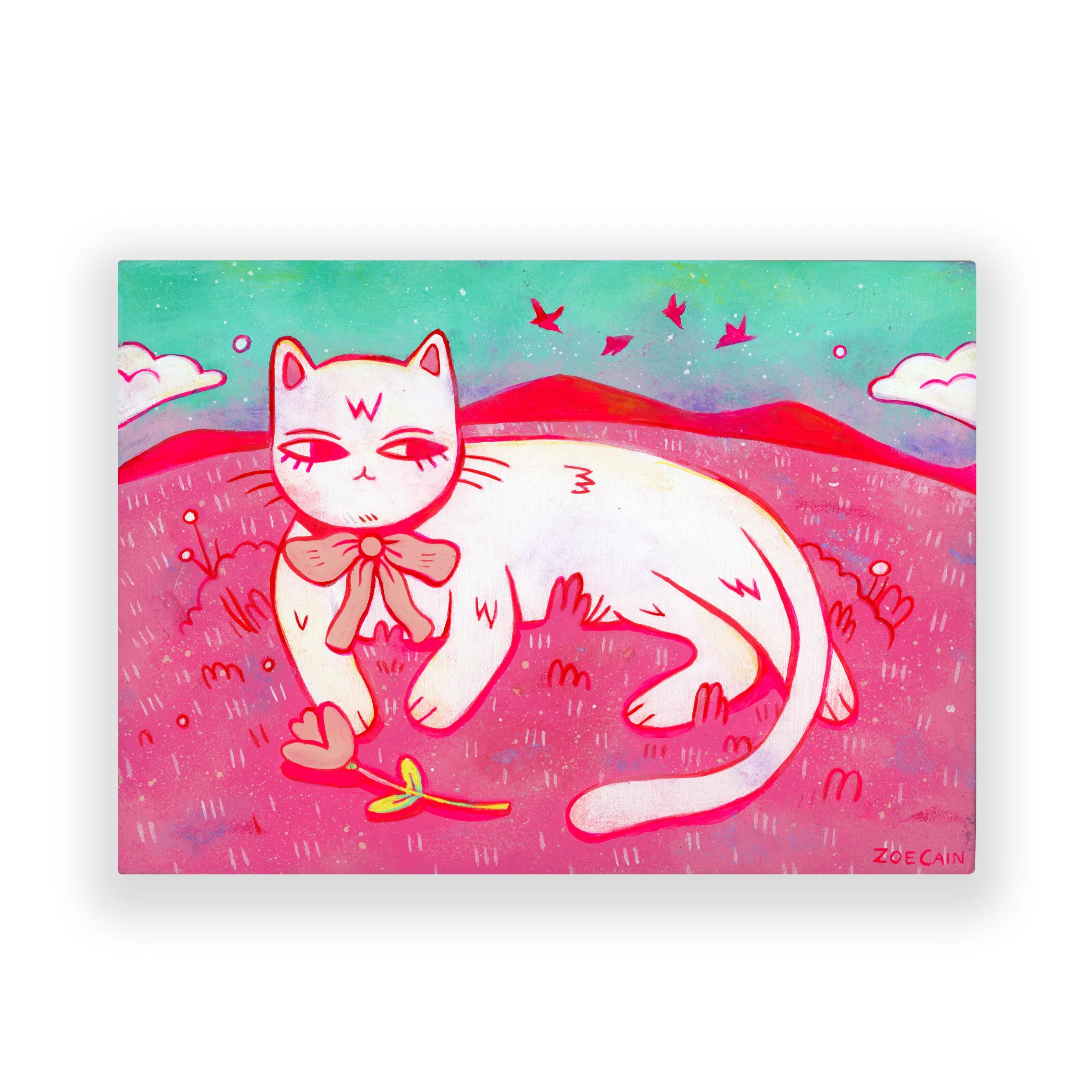 5x7 (2025) - #56 - Zoë Cain - "Outdoor Cat"