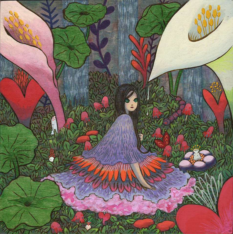 8 x 8 (2023) - #47 - Jen Tong - "Flower Queen"