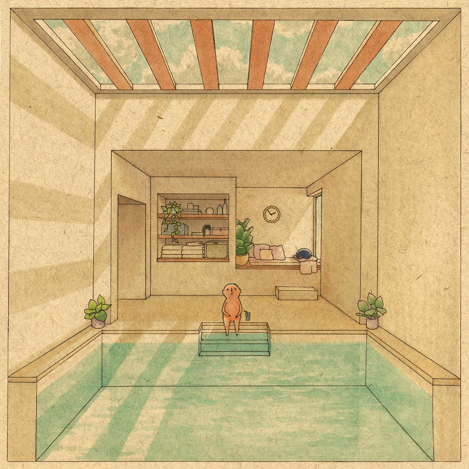 8 x 8 - Felicia Chiao - "Pool"
