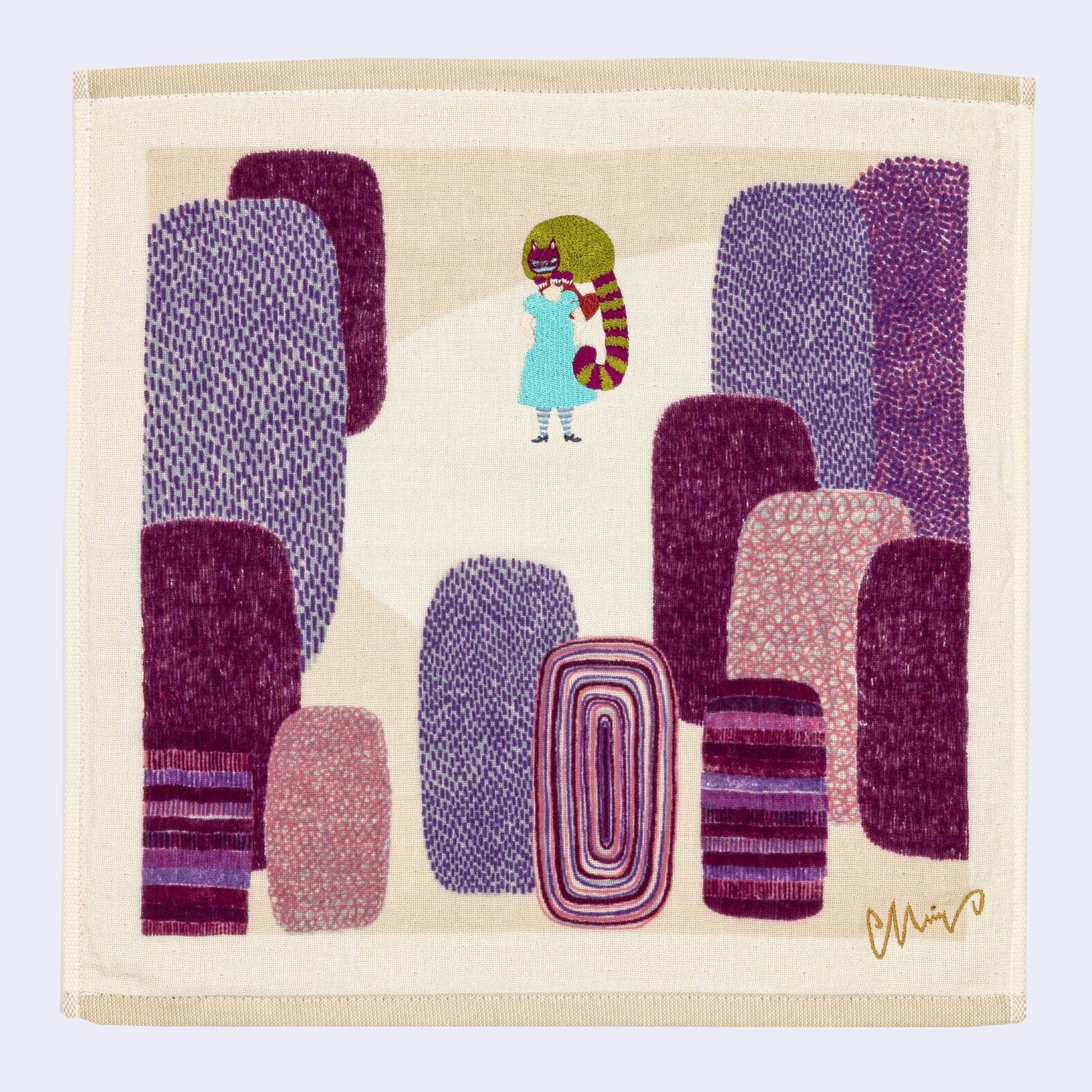 Alice in Wonderland Hand Towel
