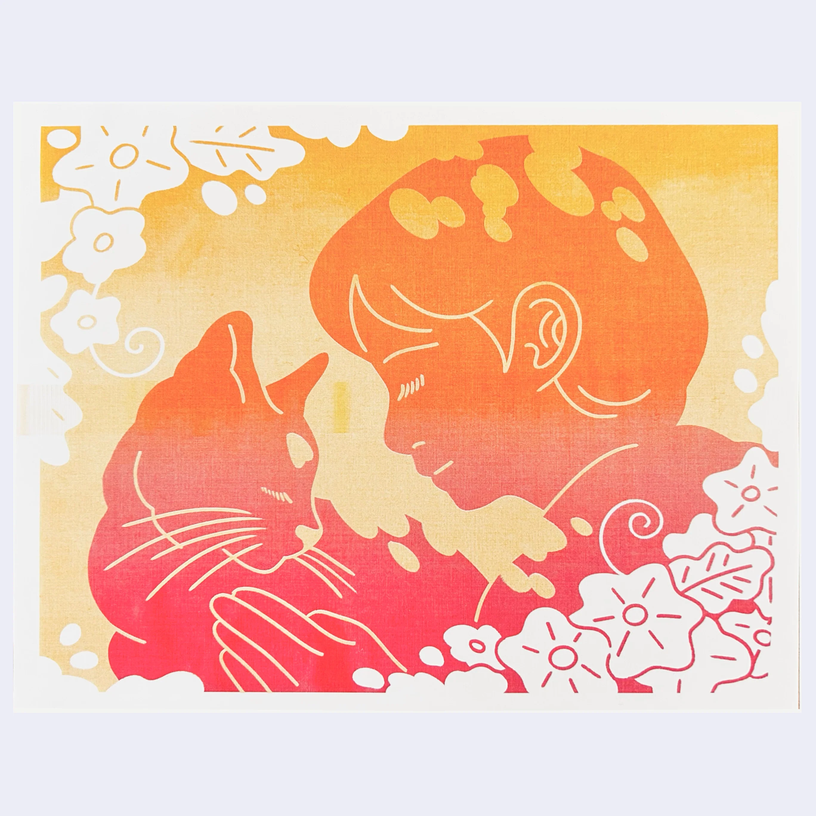 ANIMALS - Asia Kang - "Bliss" Risograph