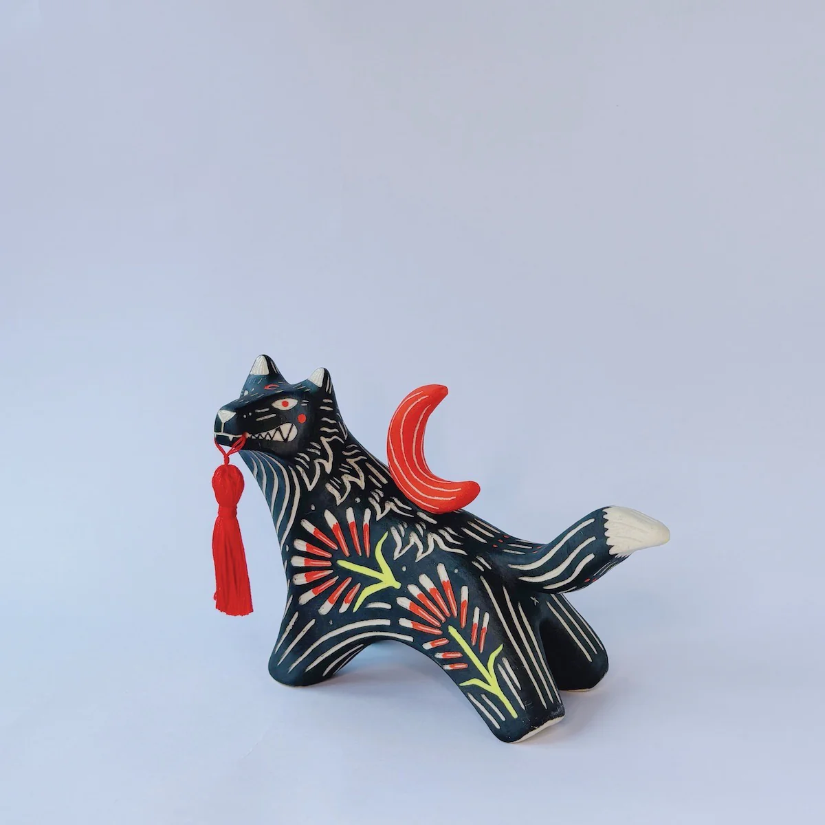 ANIMALS - #29 - LIONINTHETREES - "Blood Moon Wolf Totem" - Image 4