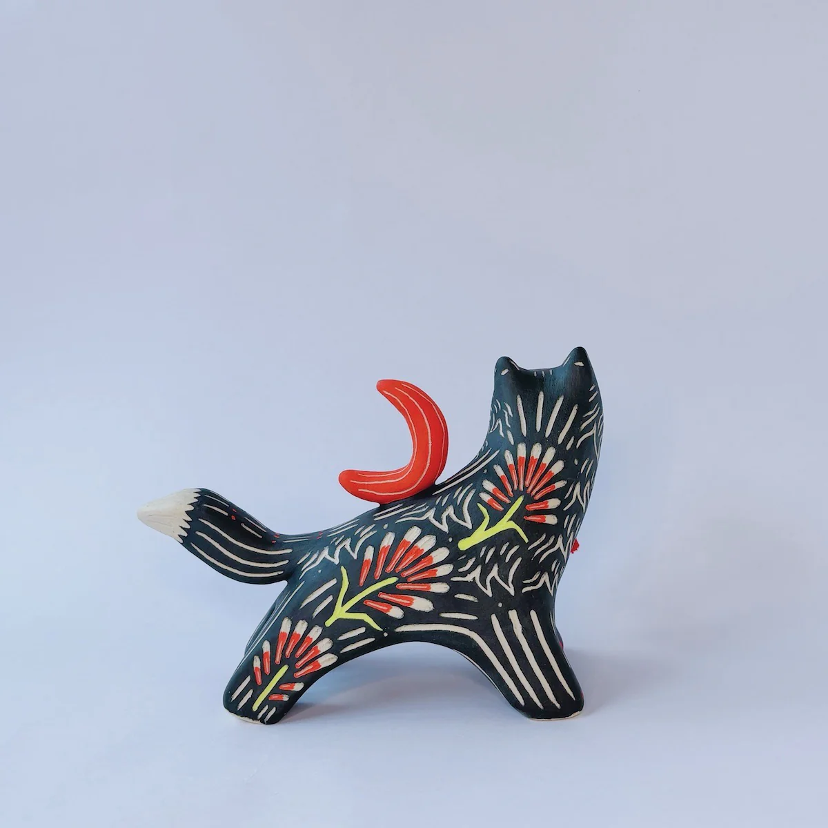 ANIMALS - #29 - LIONINTHETREES - "Blood Moon Wolf Totem" - Image 5