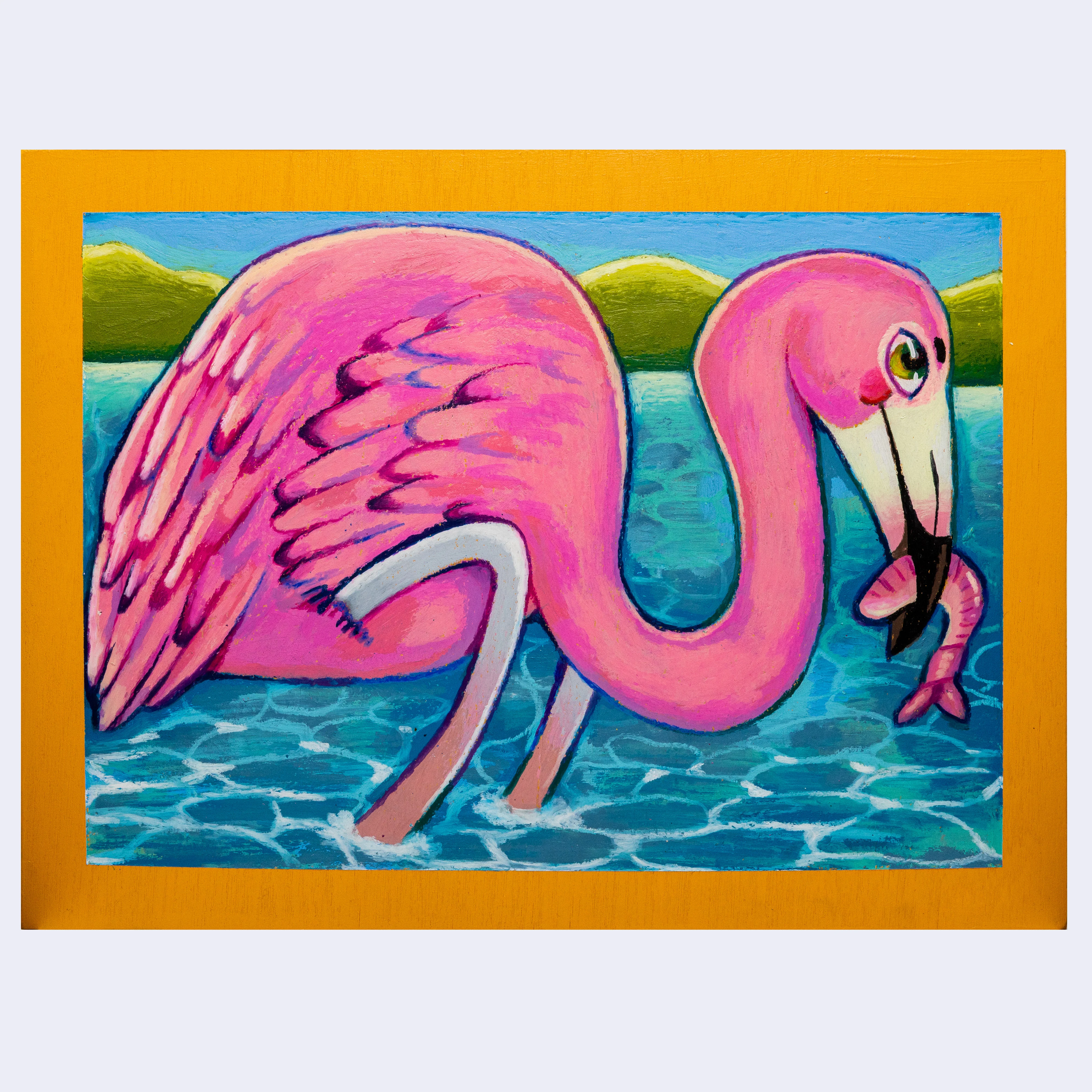 ANIMALS - #203 - Somewhere in June - "Rosie (Flamingo)"