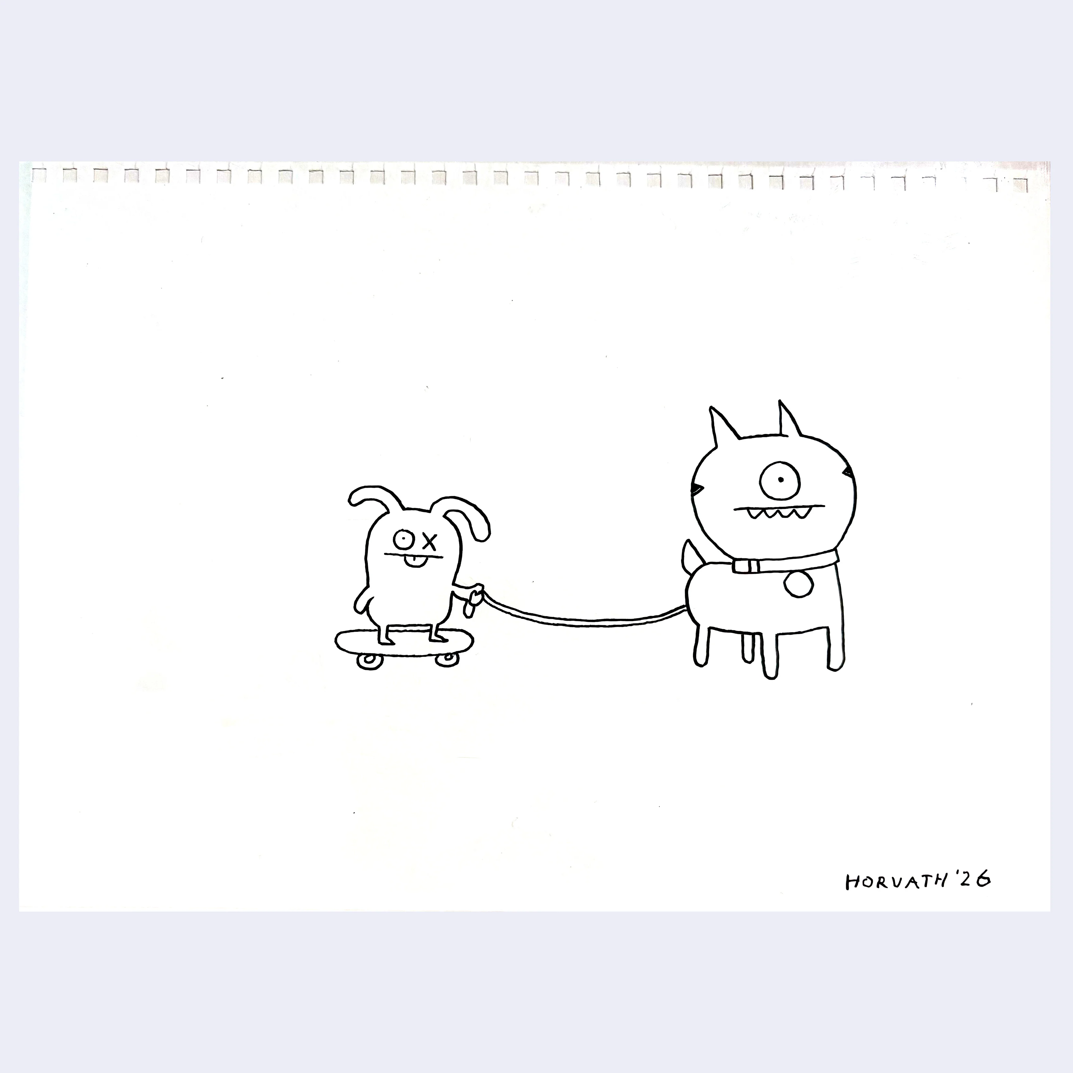 ANIMALS - #131 - Sun-Min + David - "Uglydog"