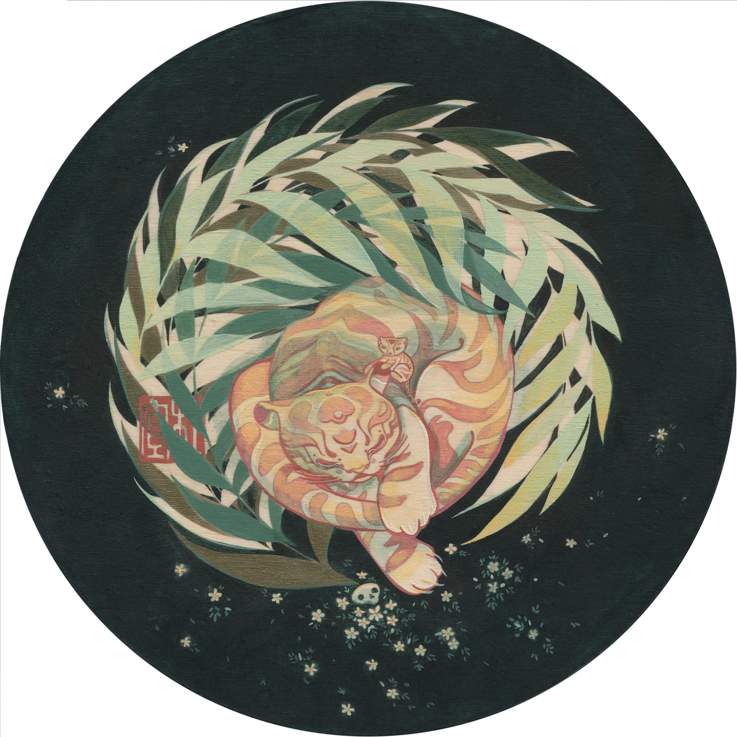 ANIMALS - #01 - Yi Du - "Tiger Naps (西方白虎; Xīfāng Báihǔ)"