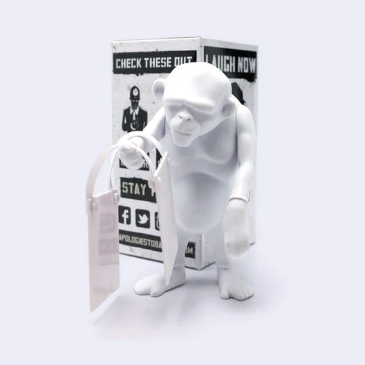 Apologies to Banksy - Laugh Now 6" Vinyl Figure - Image 2