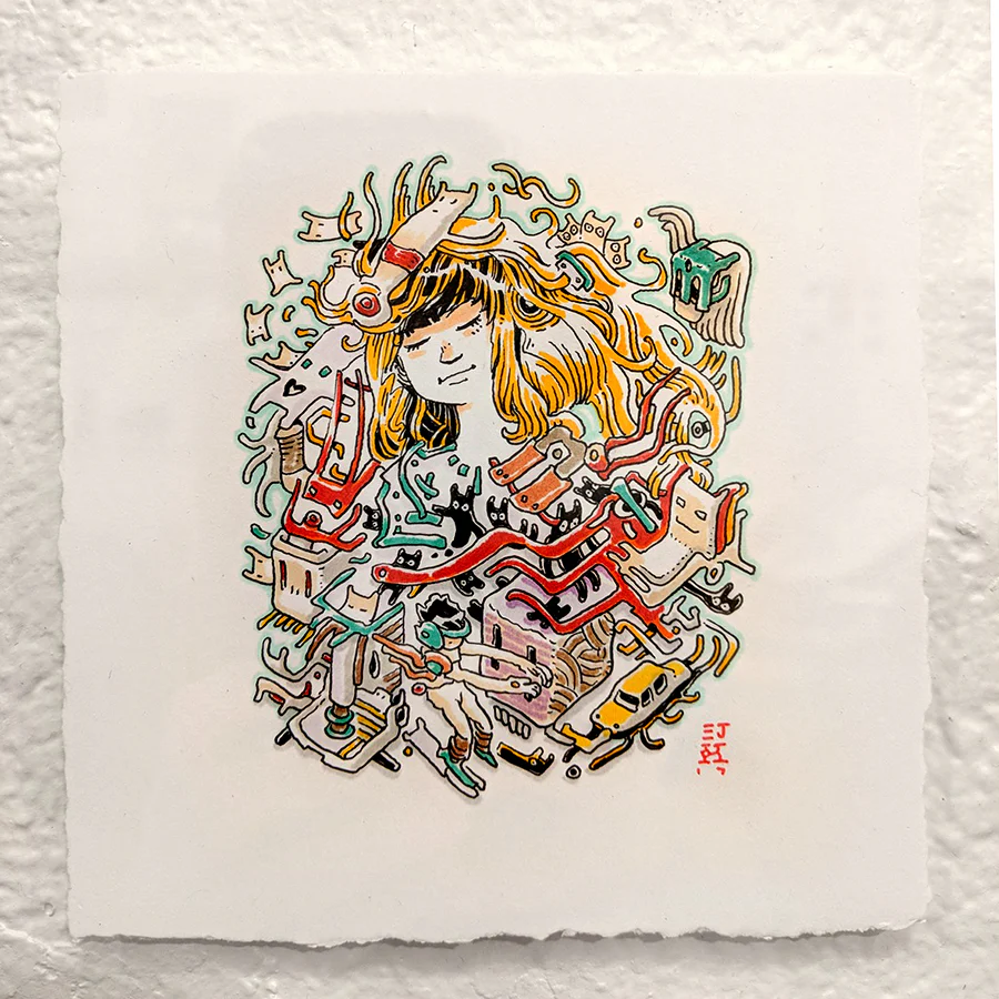 Autokite - Yellow Haired Girl - #5 - Image 2