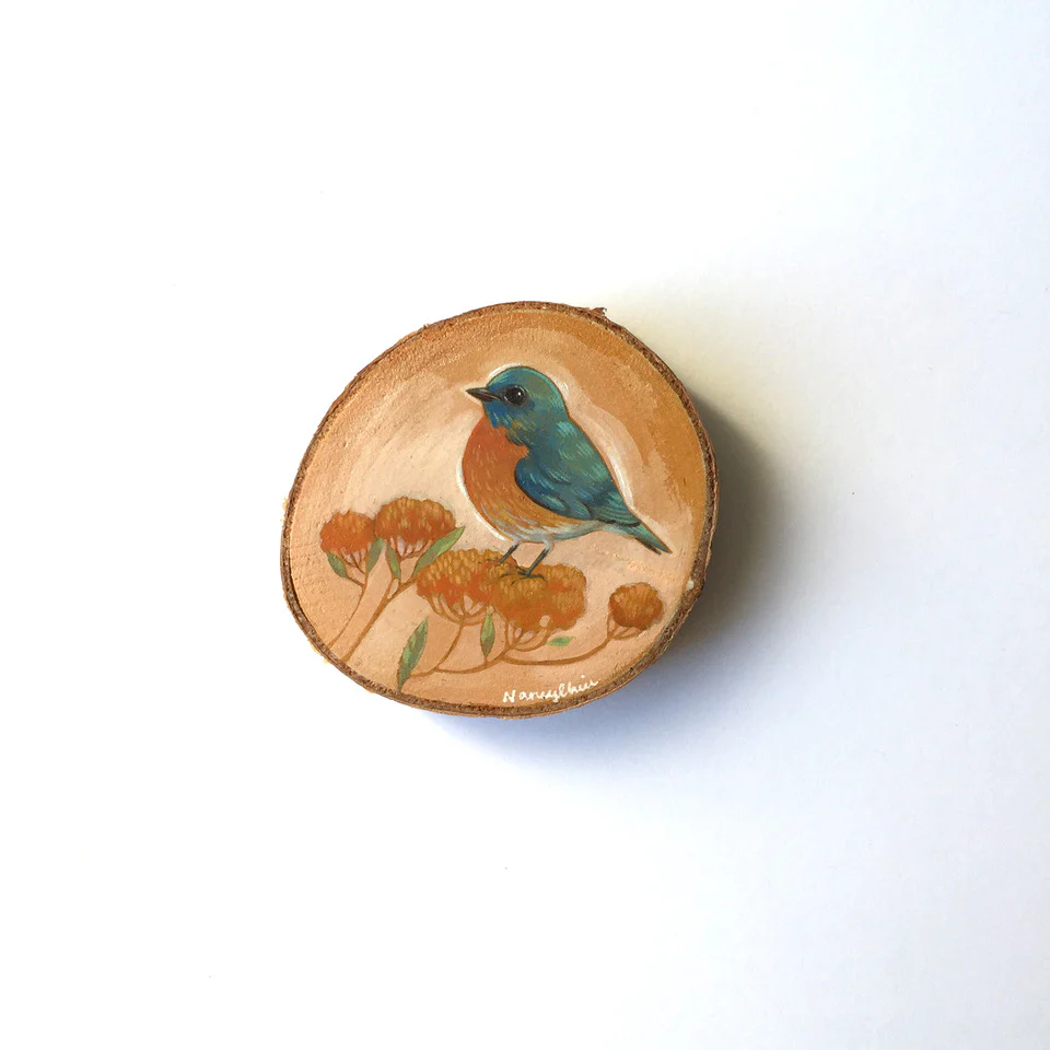 Bird Show - Nancy Chiu - "Eastern Bluebird in Spring" - Image 2