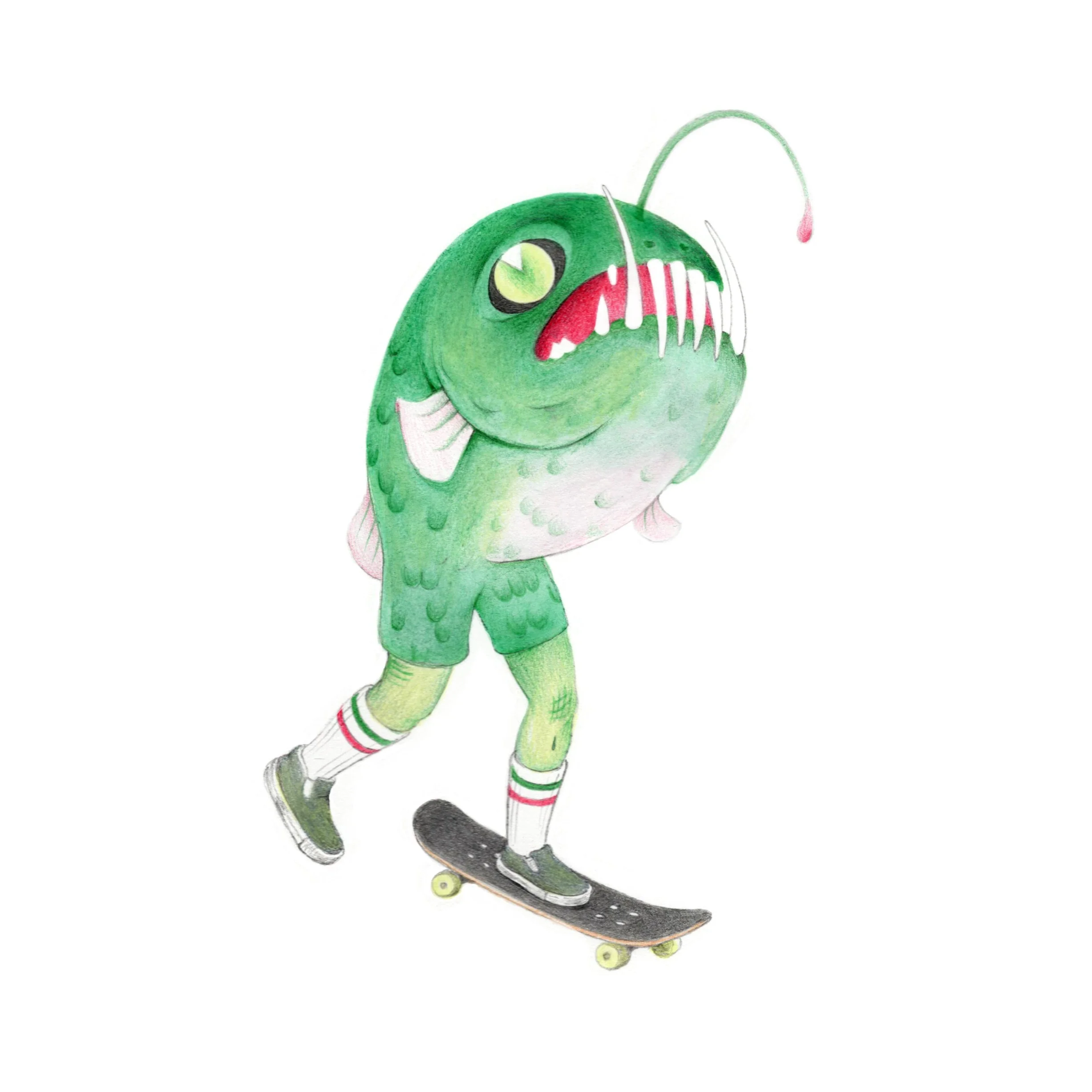 Cassia Lupo - "Reverse Merm Sk8r" print - Image 2