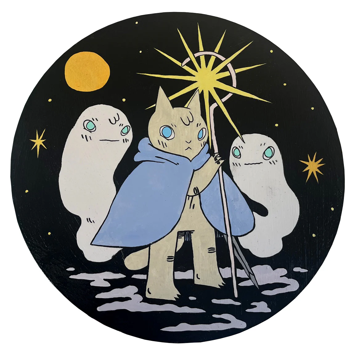 Circles - #37 - Deth P Sun - "Cat with Ghosts"