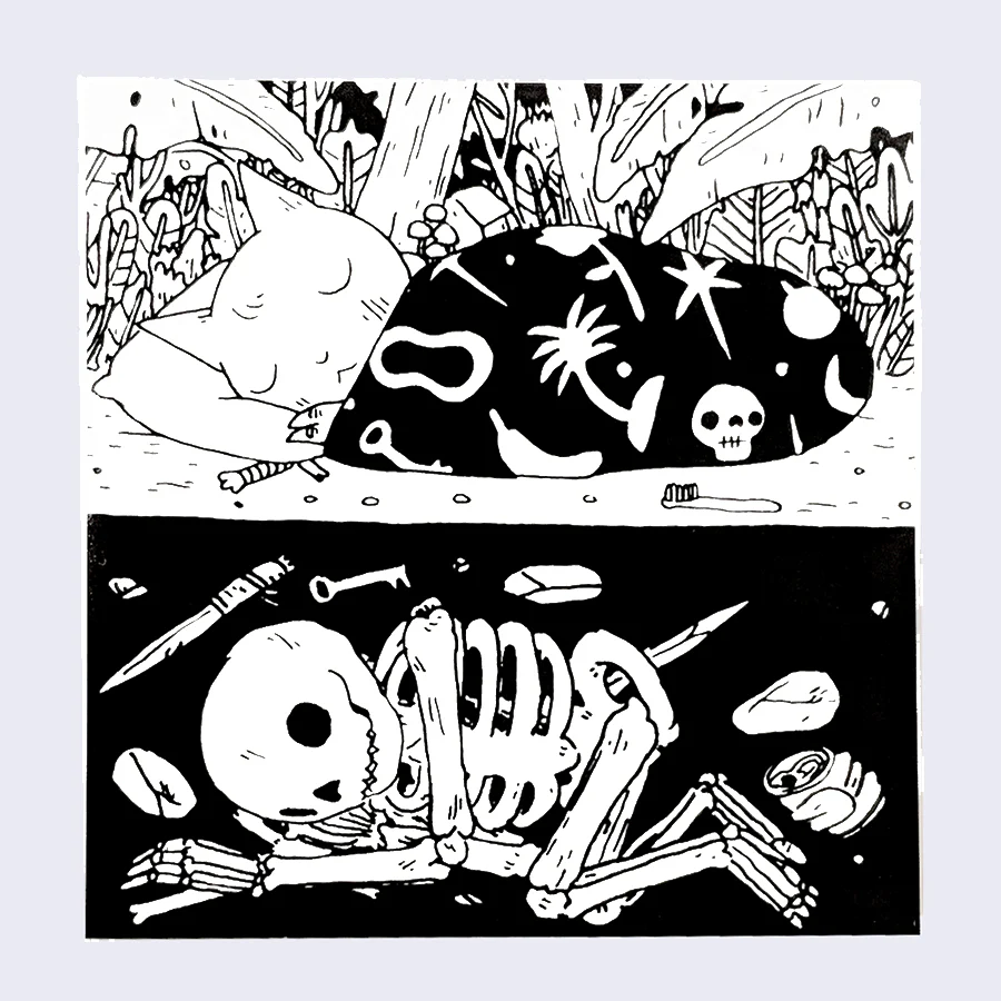 Deth P. Sun - Sleeping Sticker