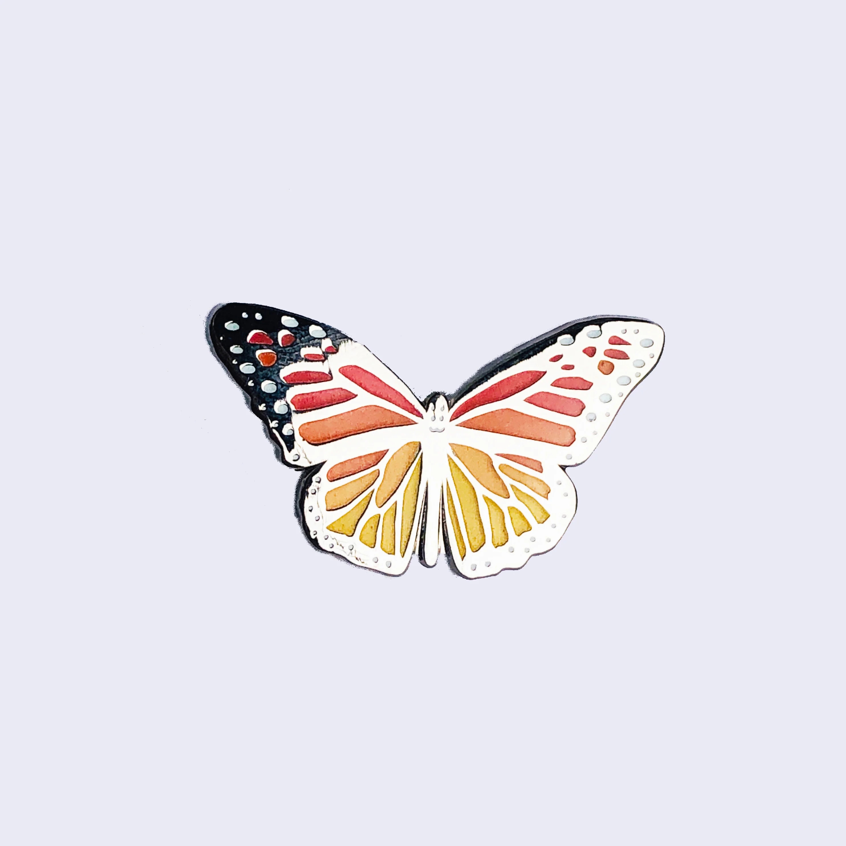 Giant Robot - Monarch Butterfly Enamel Pin / Lapel Pin - Image 2