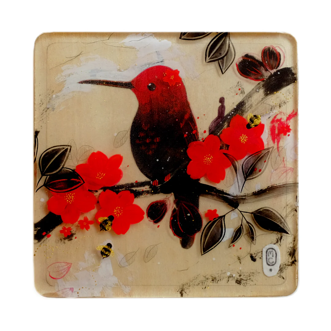 Creatures of Flight 2024 - Maggie Chiang - "Hummingbird and Blossoms"