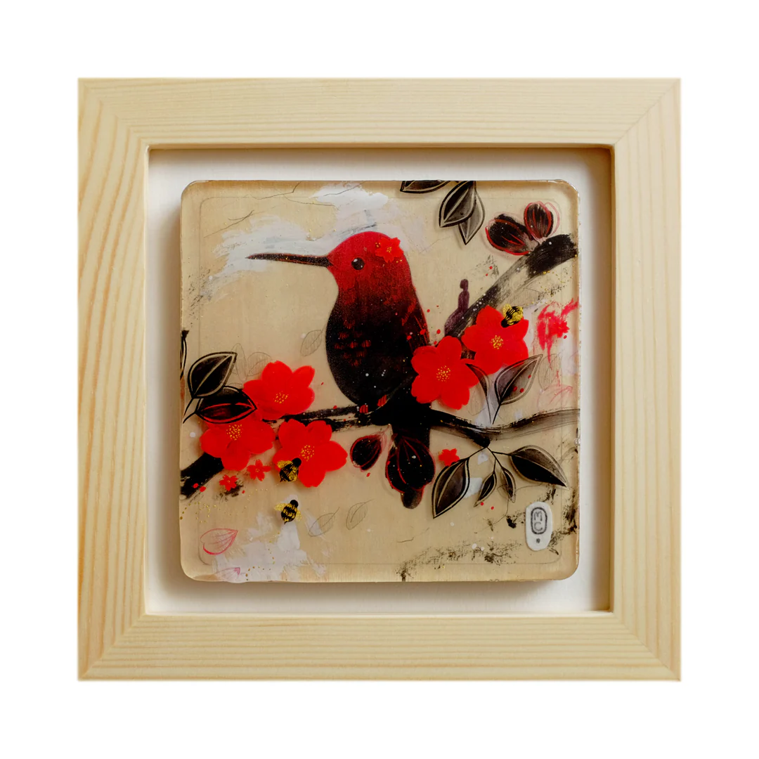Creatures of Flight 2024 - Maggie Chiang - "Hummingbird and Blossoms" - Image 2