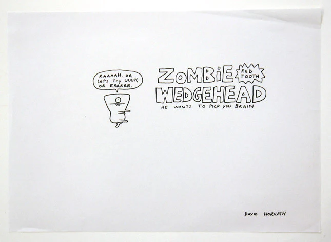 David Horvath - Drawing - #D2a