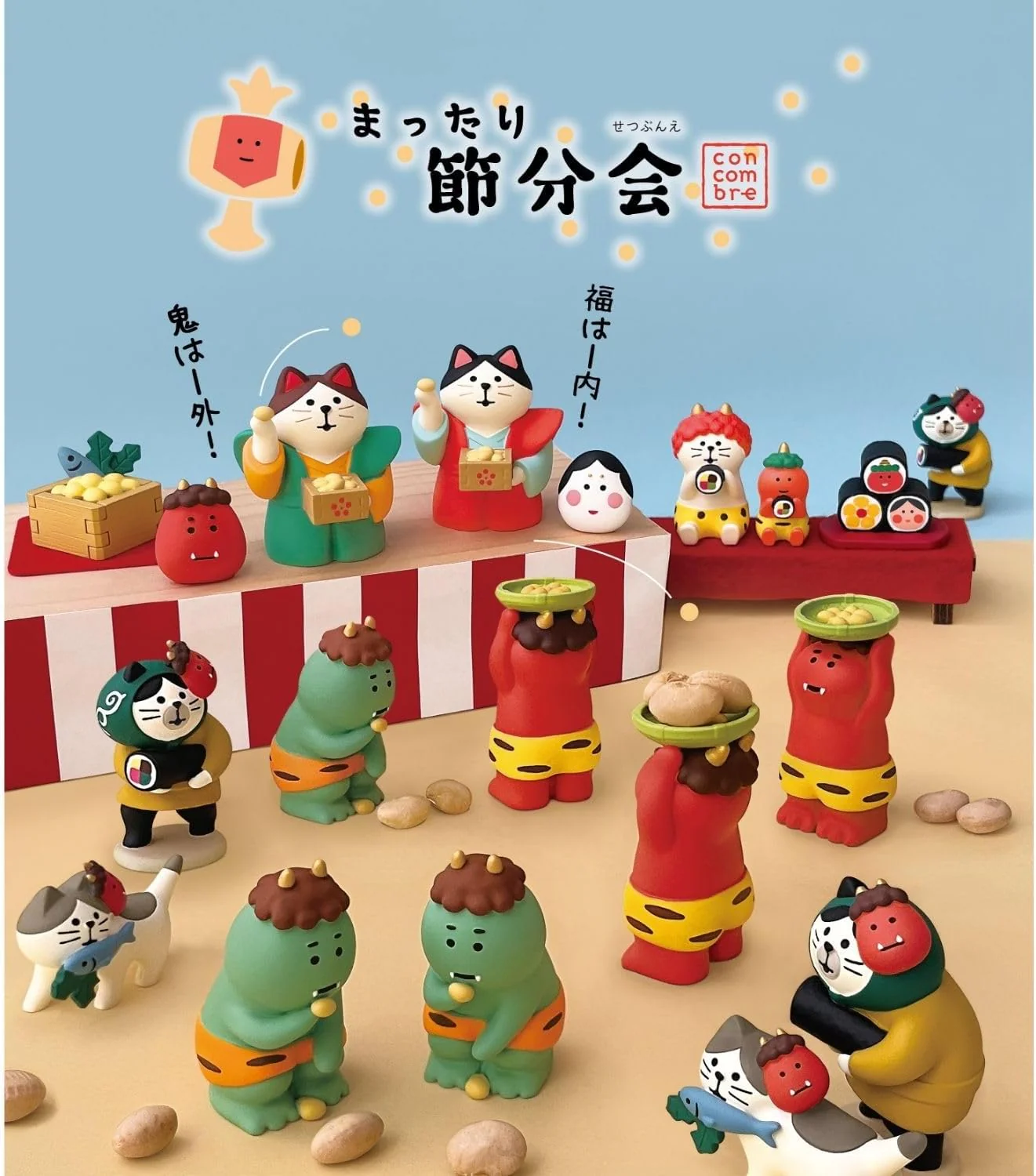 Decole - Bean Catching Oni Miniature Figure - Image 2