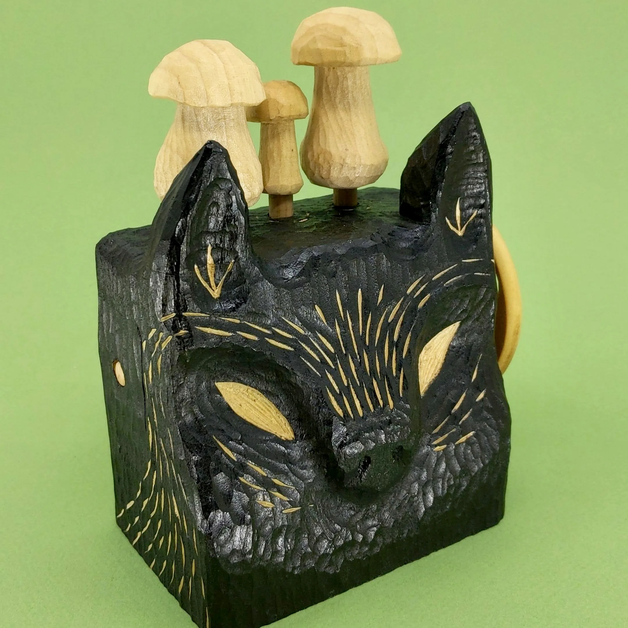 Deep Forest 2022 - Federico Tobon - "Mushroom Wolf" - Image 4