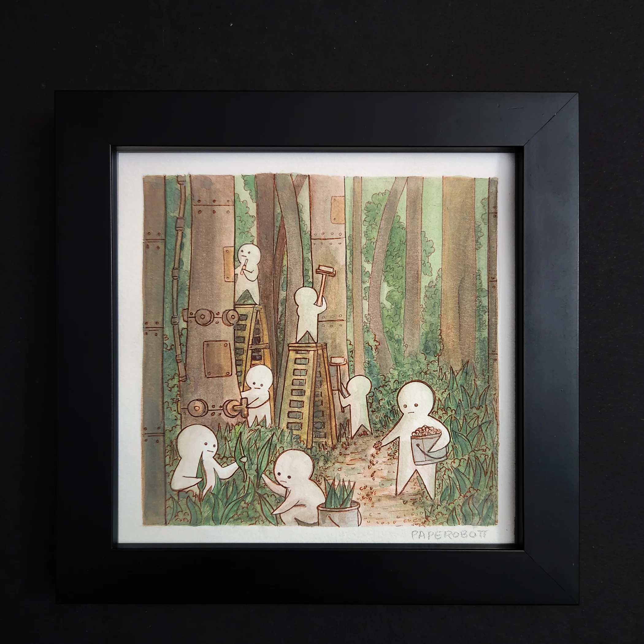 Deep Forest 2022 - Paperobott - "Making a Forest" - Image 2