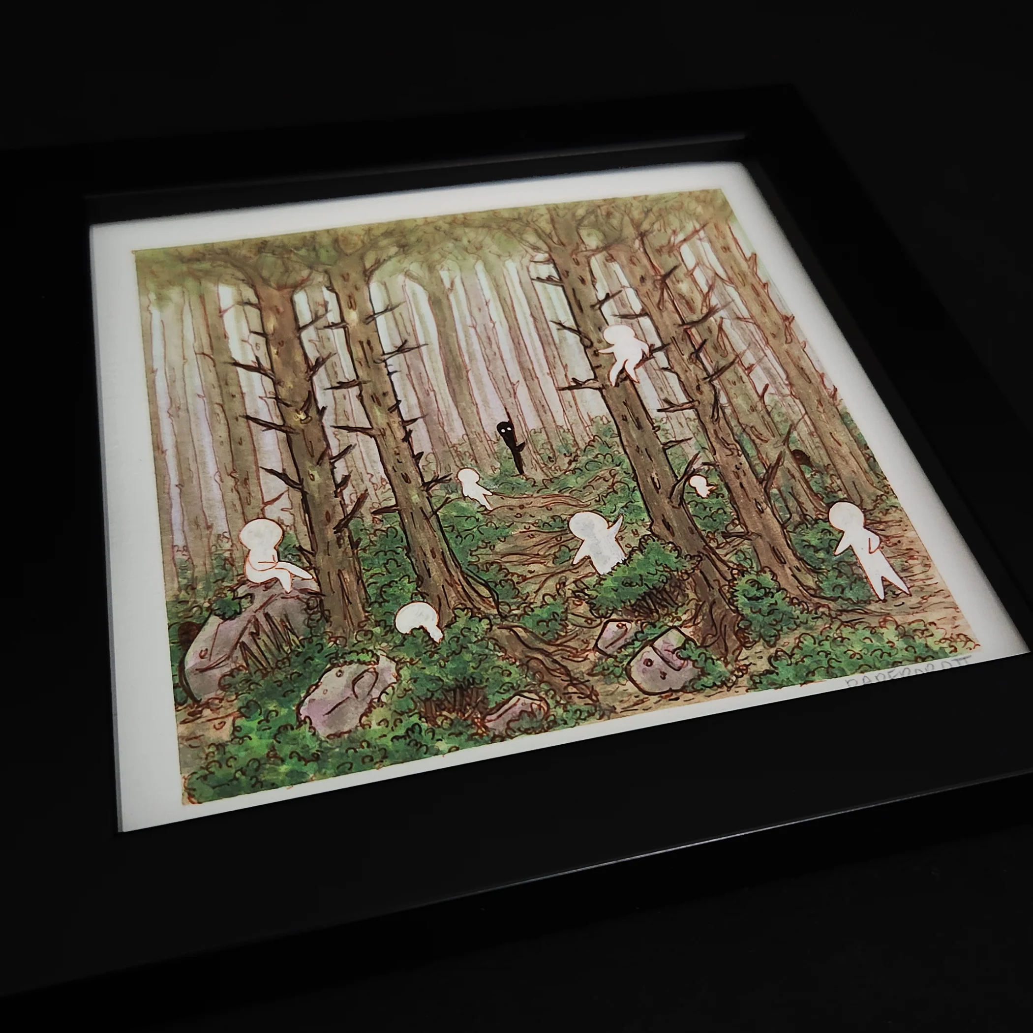 Deep Forest 2024 - Paperobott - "Lost Spirits" (Glow in the Dark) - Image 5