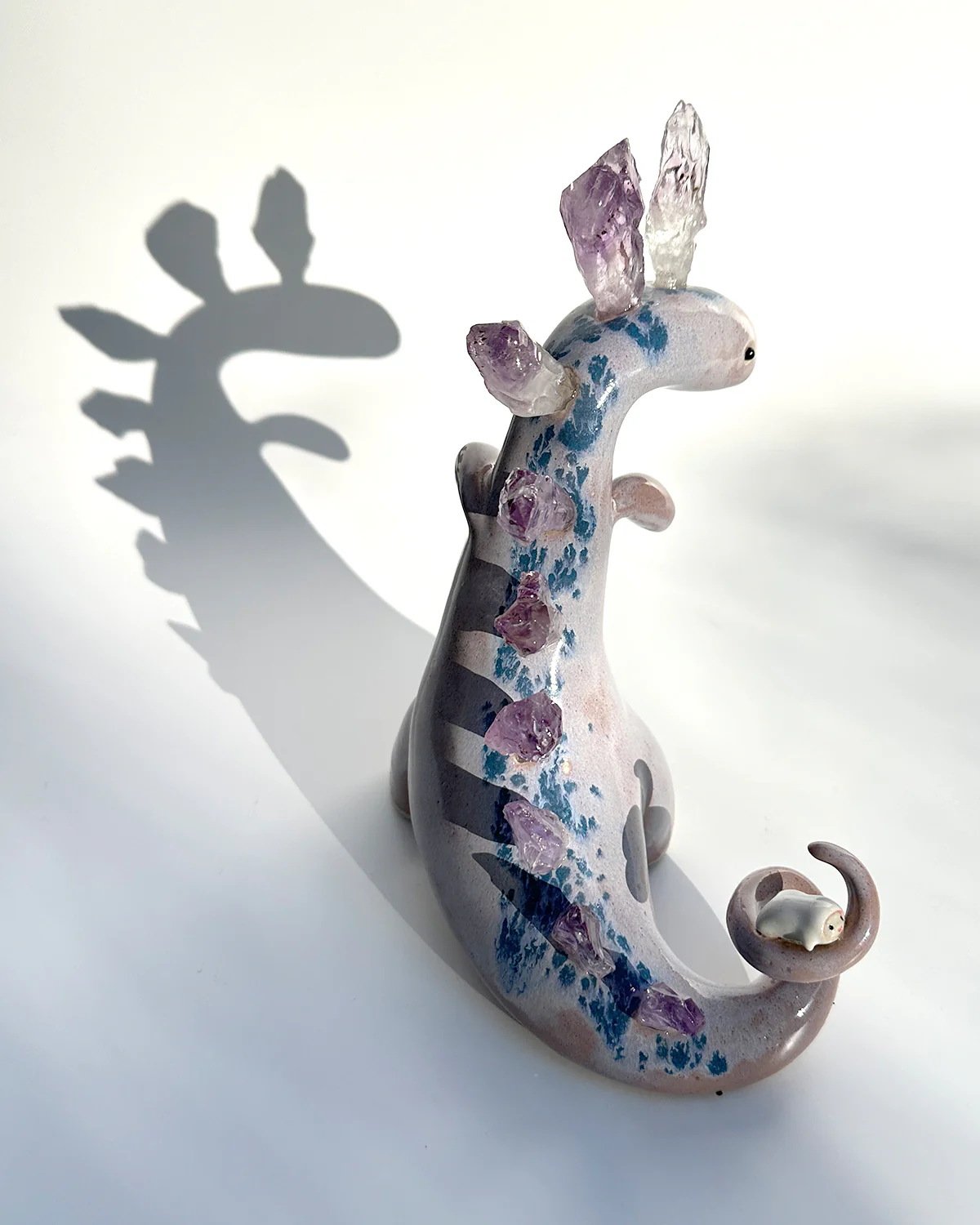 Dino Show 2025 - Ginger Chen - "Amethyst Dino #1" - Image 3