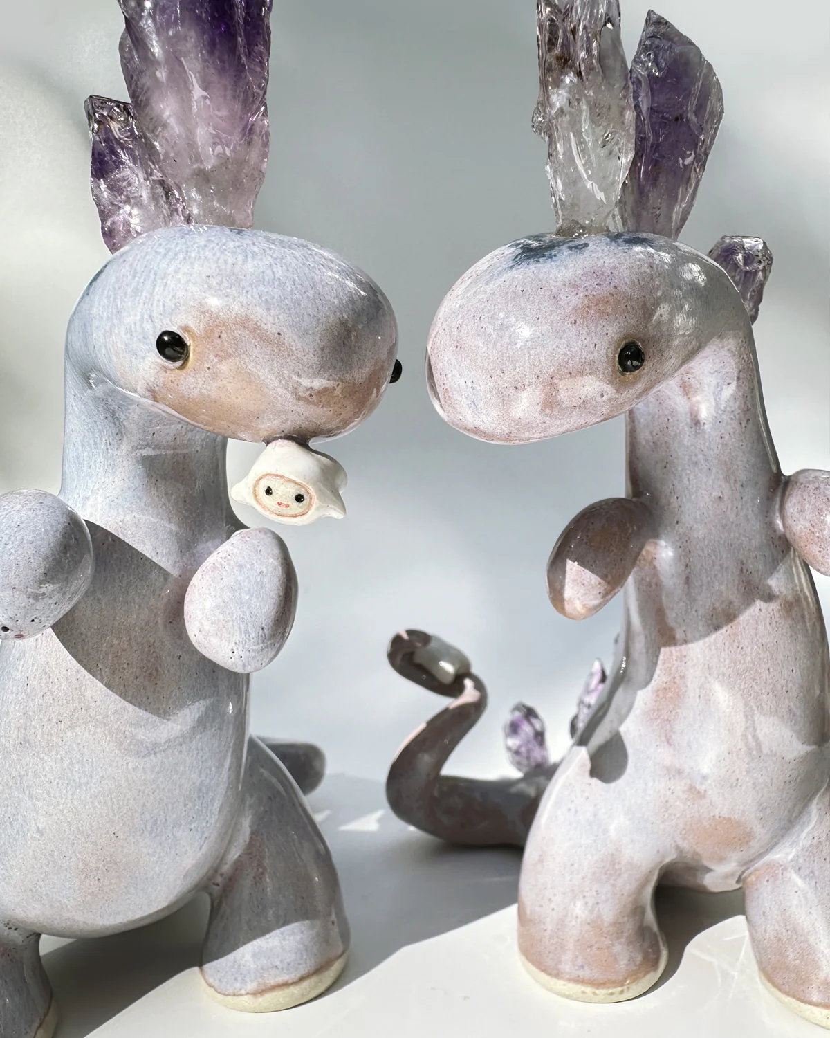 Dino Show 2025 - Ginger Chen - "Amethyst Dino #1" - Image 5