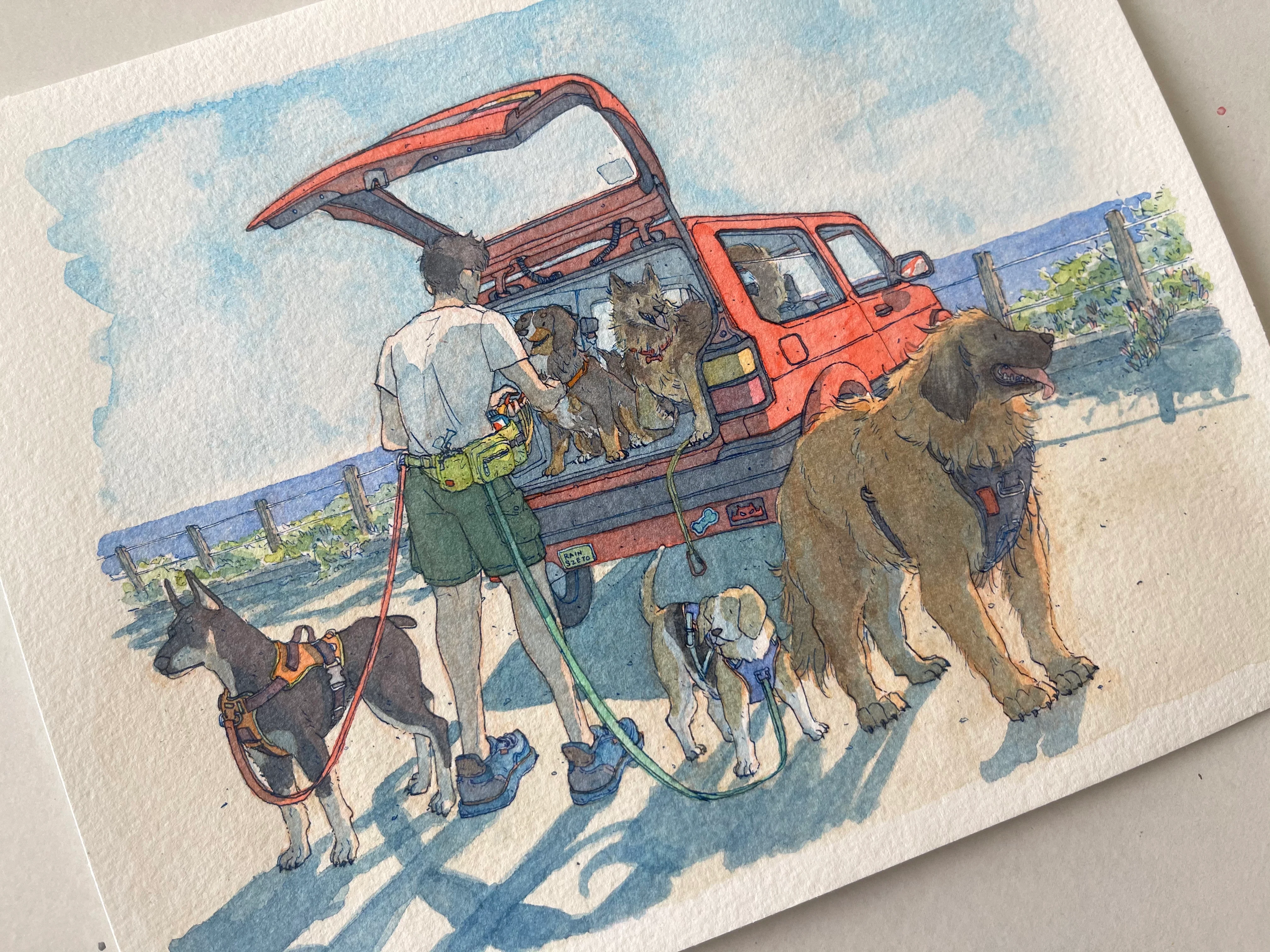 Doggo Show 2 - Rain Szeto - "Let's Walk!" - Image 2