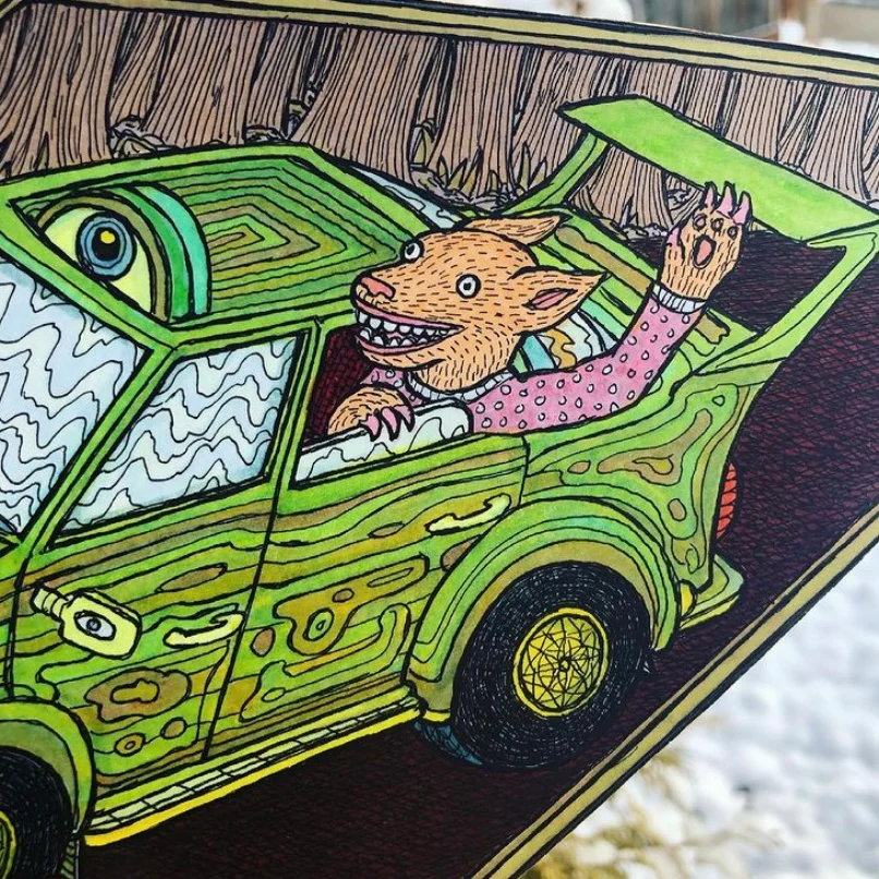 Doggo Show 2 - Theo Ellsworth - "Joy Ride" - Image 2
