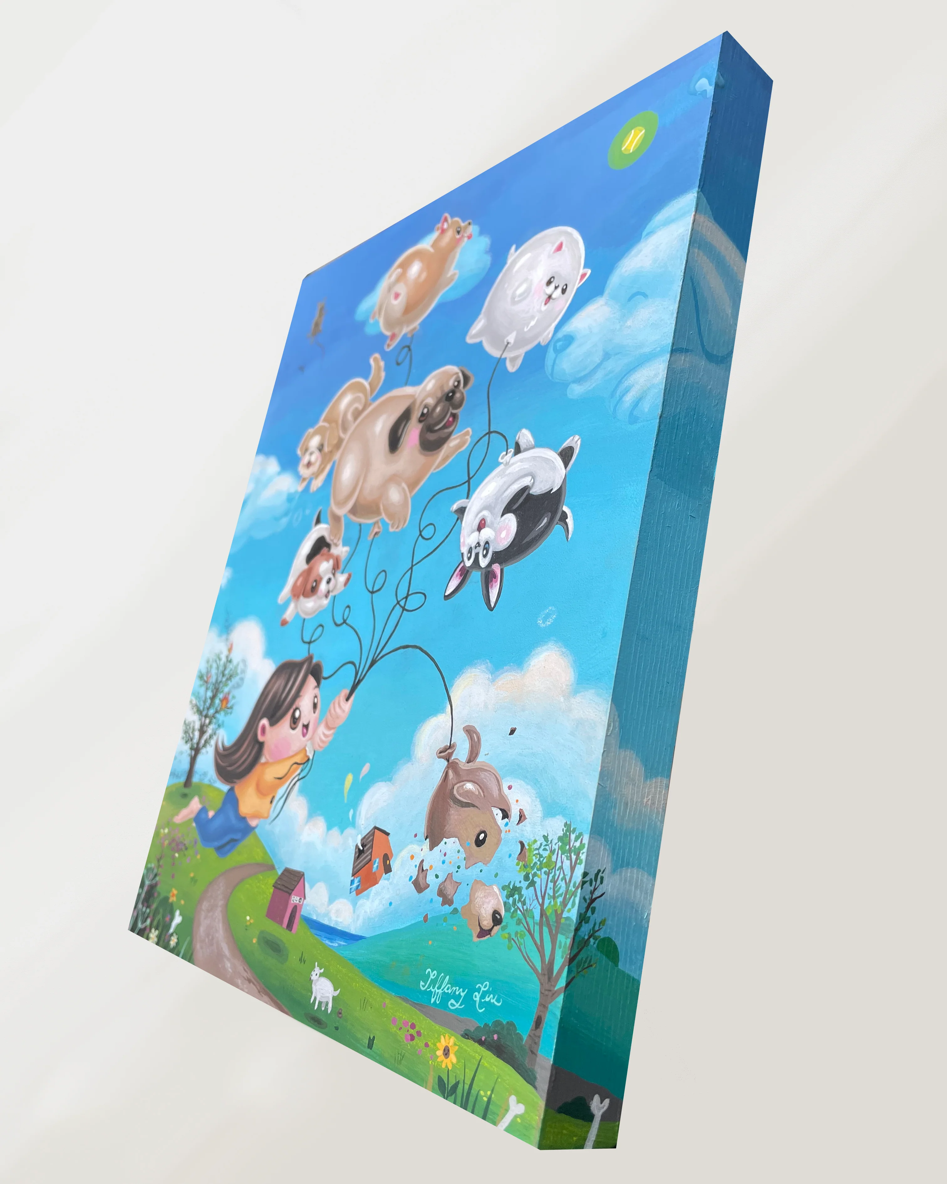 Doggo Show 2022 - Tiffany Liu - "Puffy Puppy Flight" - Image 3
