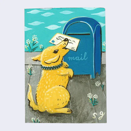 Doggo Show 2023 - Susie Ghahremani - "Penpal #2"