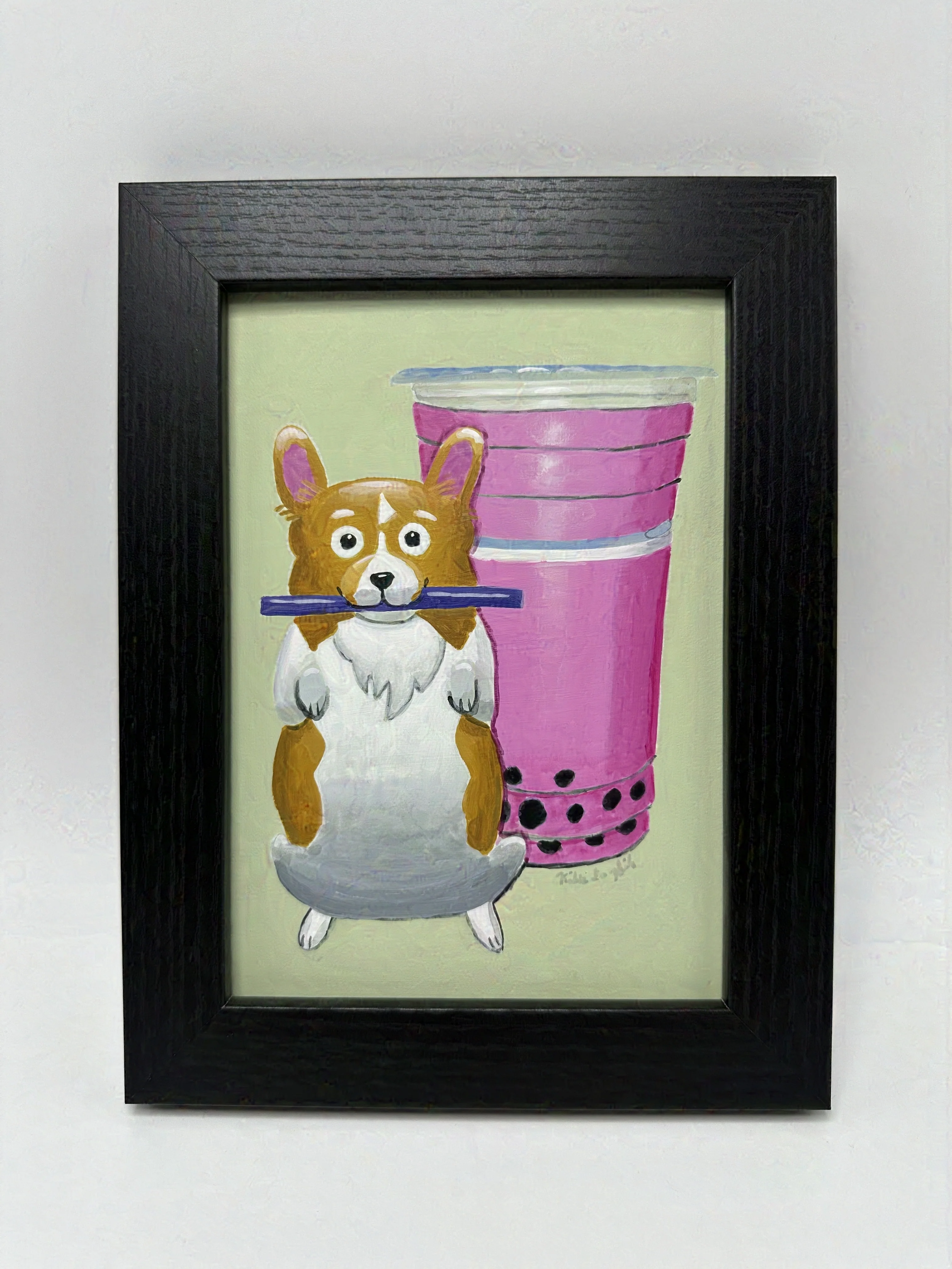 Doggo Show 2024 - Nikki Longfish - "Want a Straw?" - Image 2