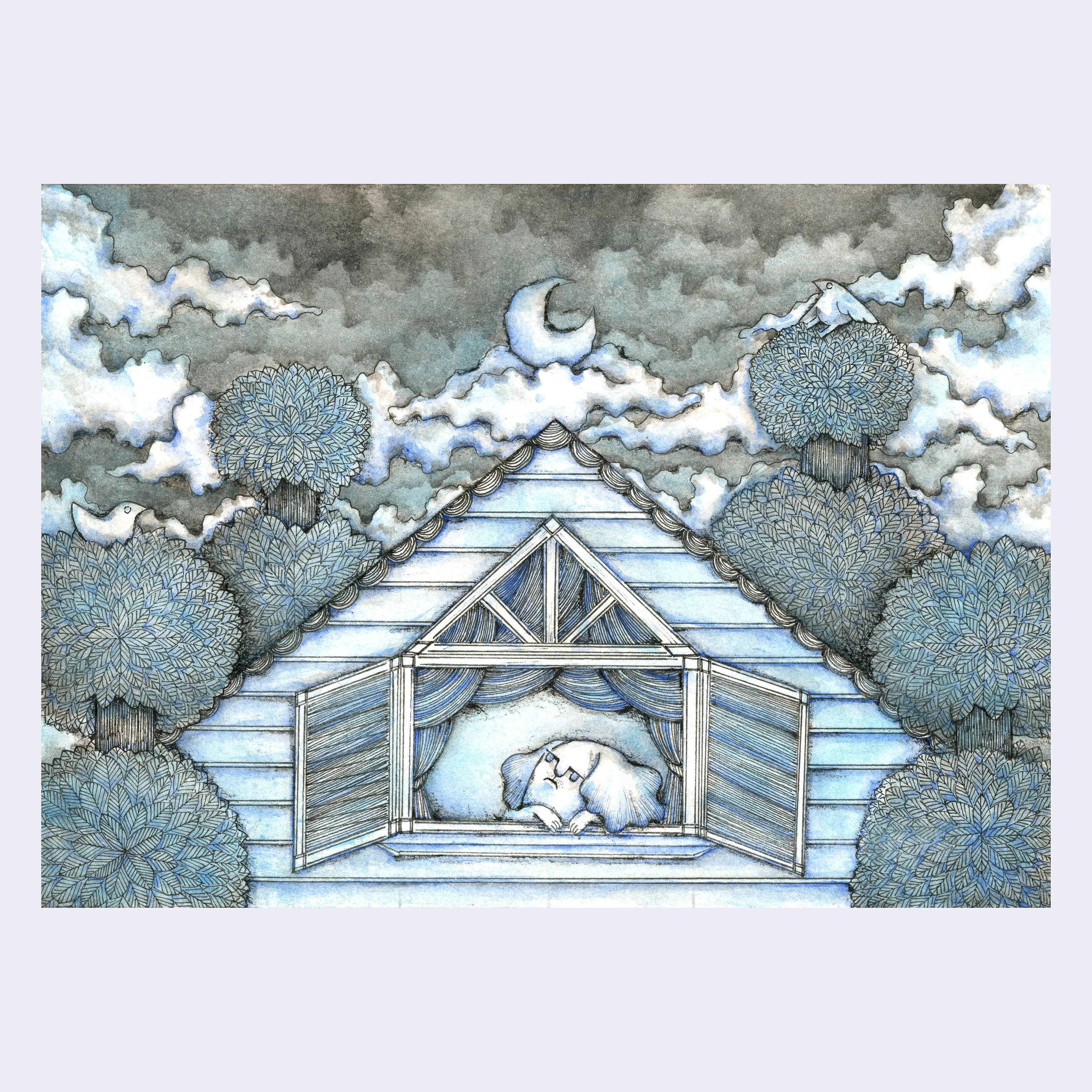 Doggo Show 2025 - Jennifer Nguyen - "Window Watching"