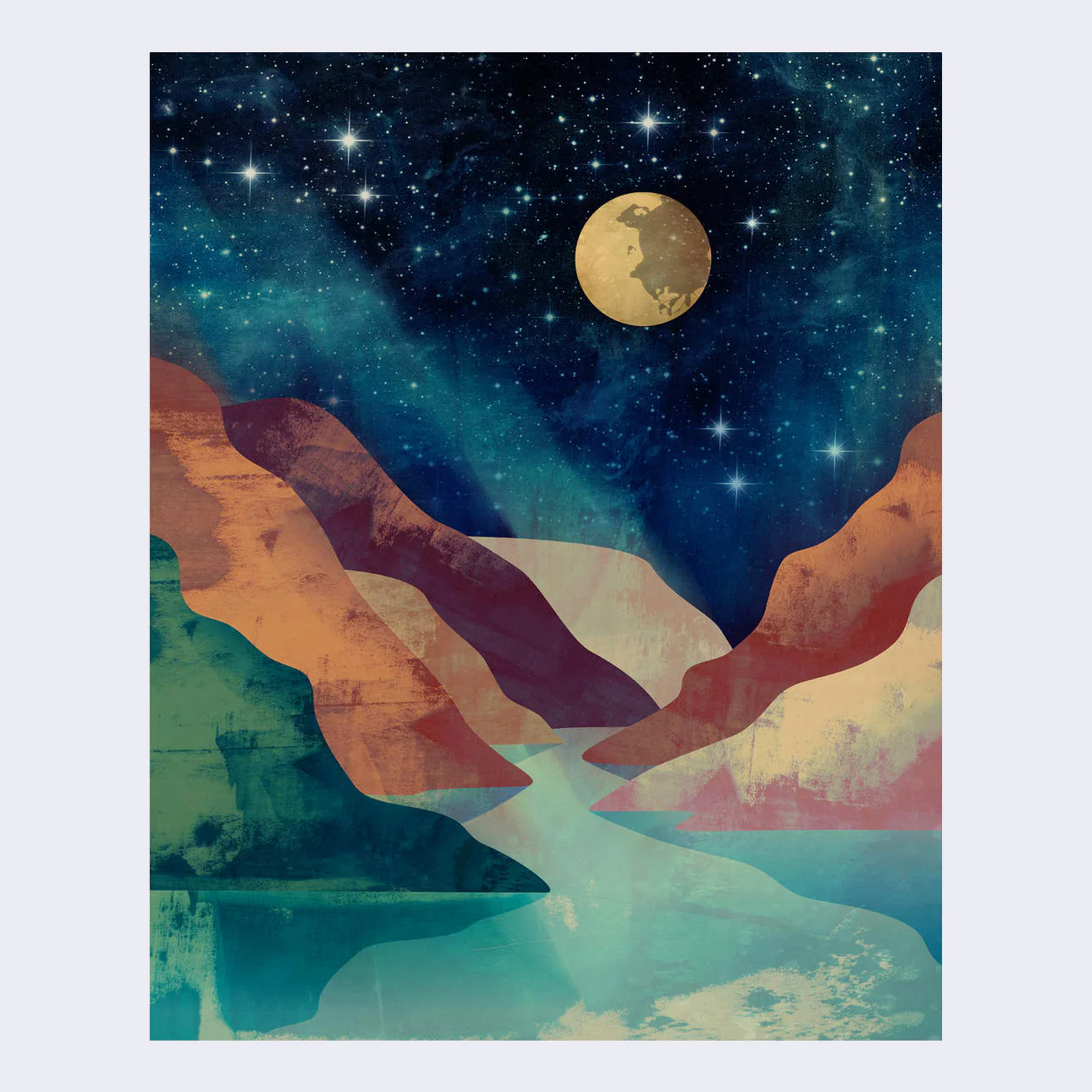Durido - Canyon Print