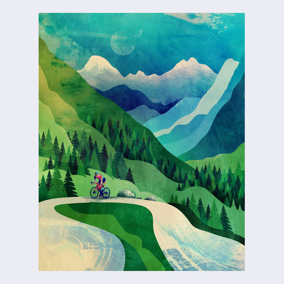 Durido - Cyclist Print