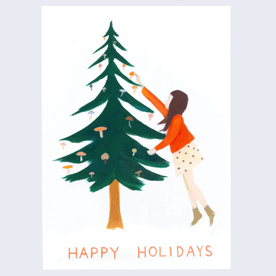 Emily Winfield Martin - Happy Holidays Tree Card - Image 2