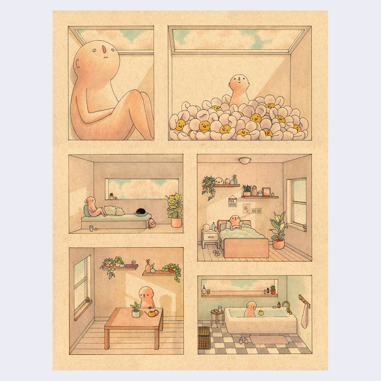 Felicia Chiao - Daydreams #01 Art Print