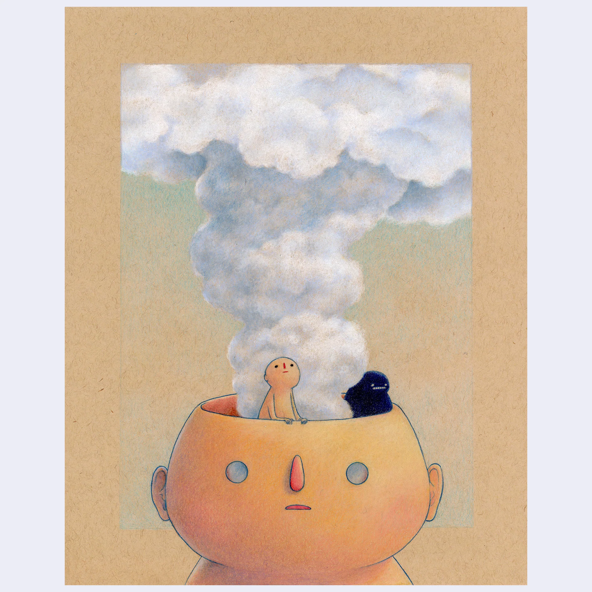 Felicia Chiao - I Think You Need Some Sleep - #15 - "Cloud Head"