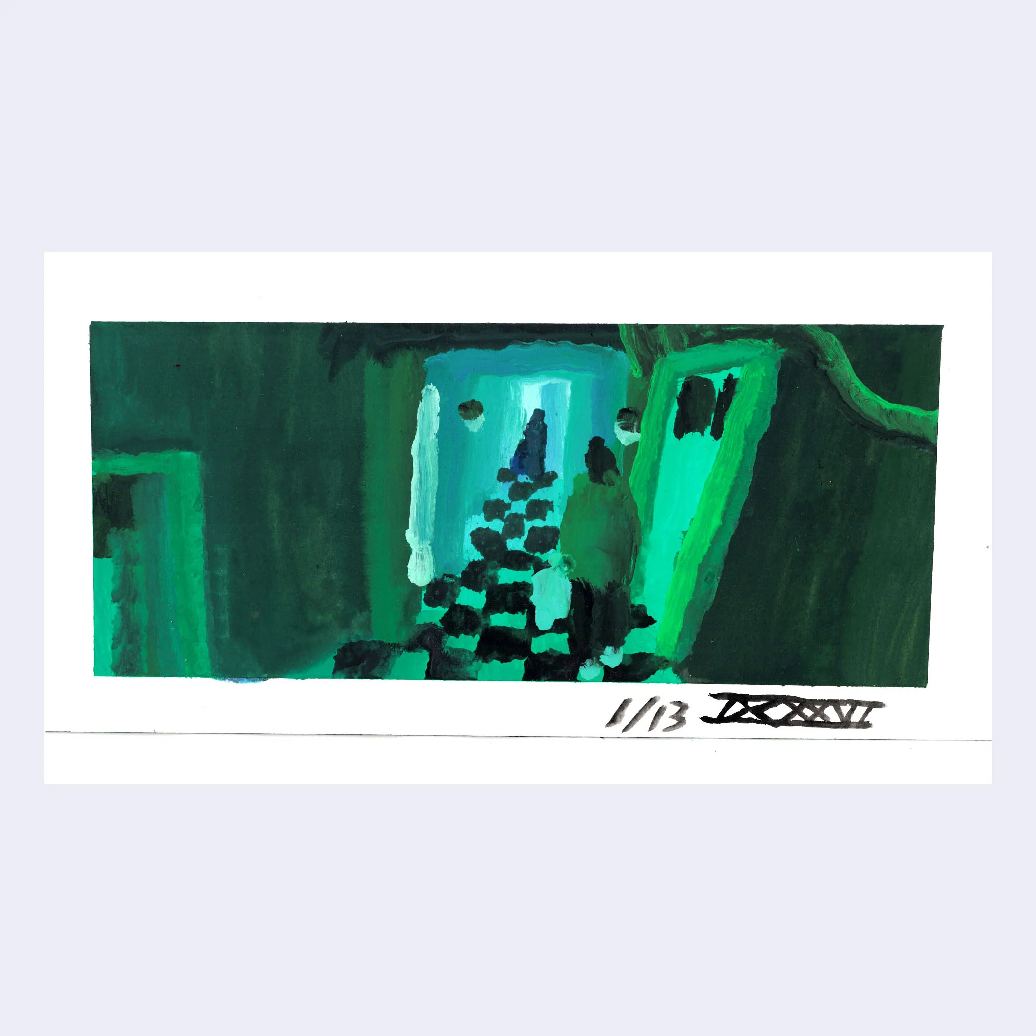 Film School II - #219 - Danielle Chenette - "Green Hallway"