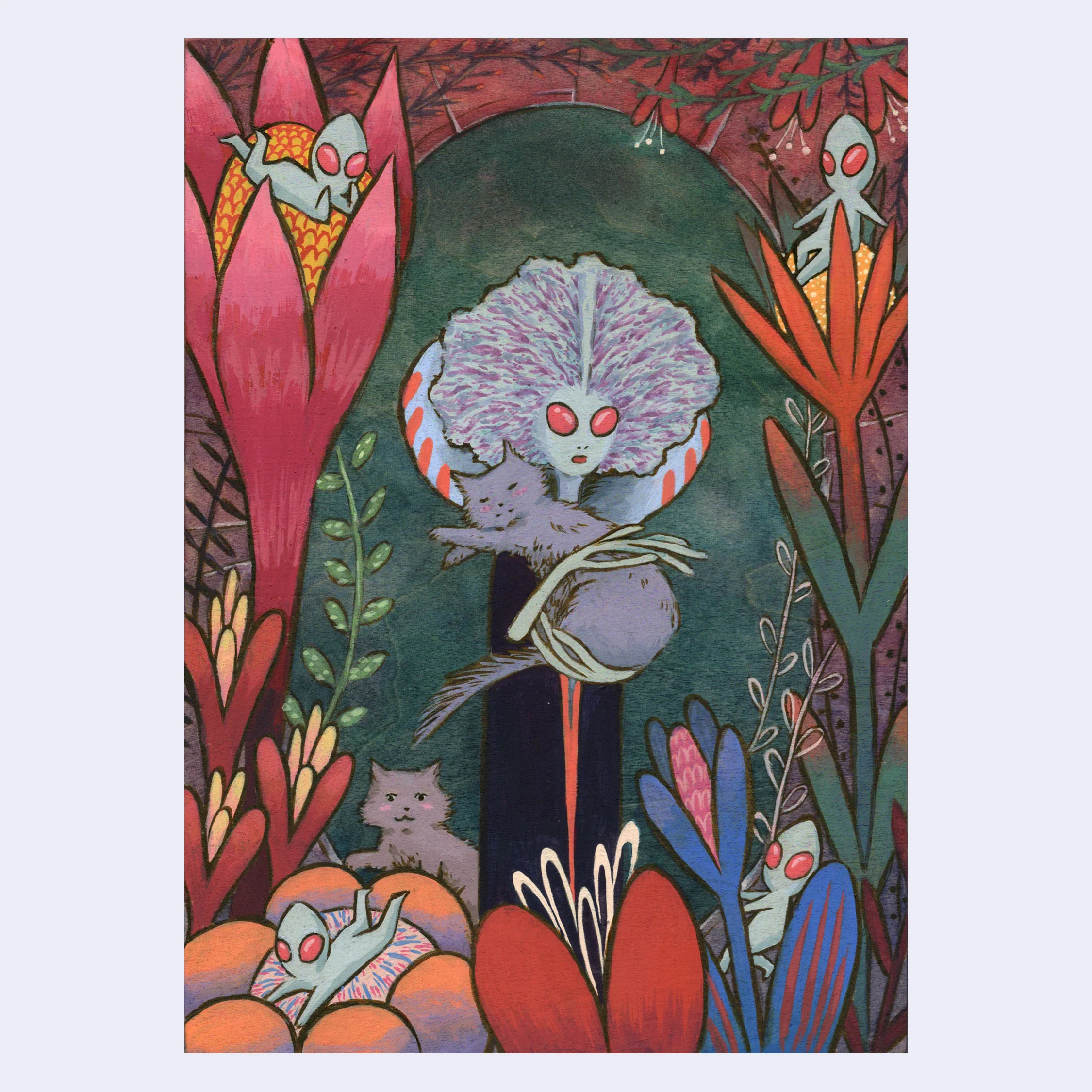 Five by Seven - #21 - Jen Tong - "Alien Garden"