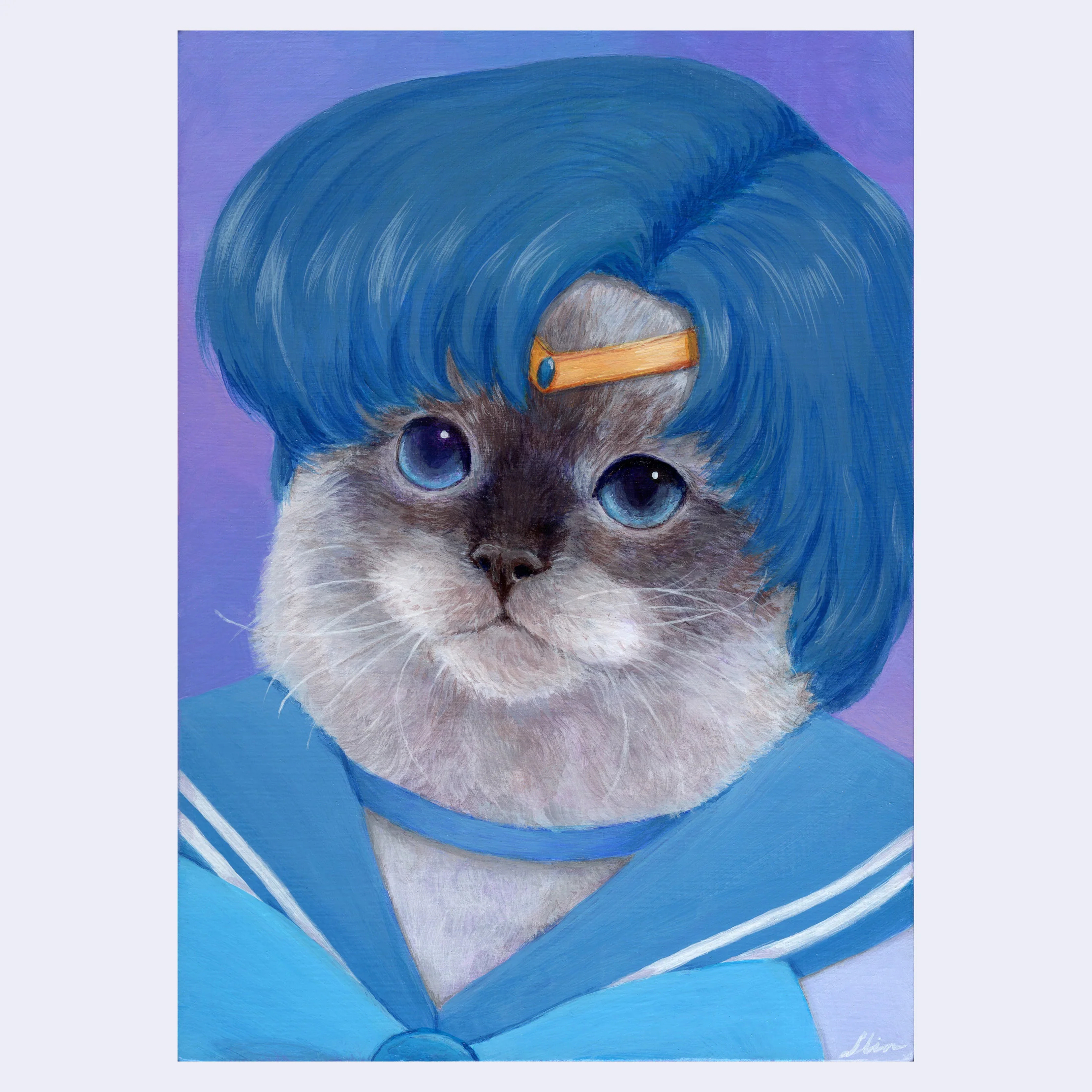 Five by Seven - #109 - Justine Lin - "Sailor Meowcury"